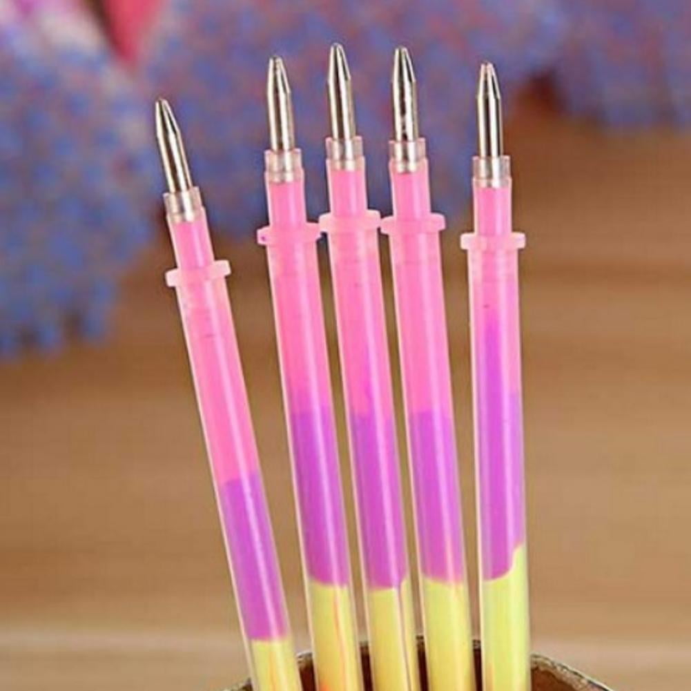 Multi Color Rainbow Highlighters Gel Pens Pens Paint Fluoresc Pen *1 2022 M4B4