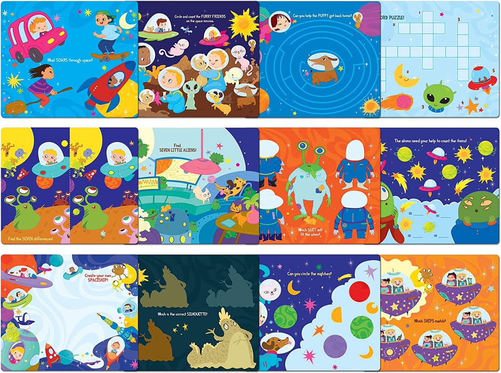 The Piggy Story - Dry Erase Activities To Go Value Pack - Space Adventure