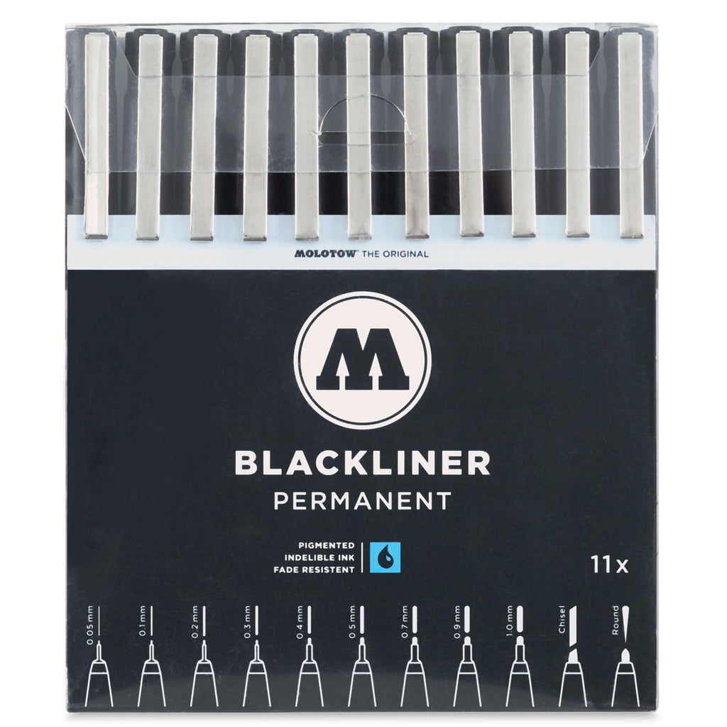 Molotow Blackliner - Set of 11