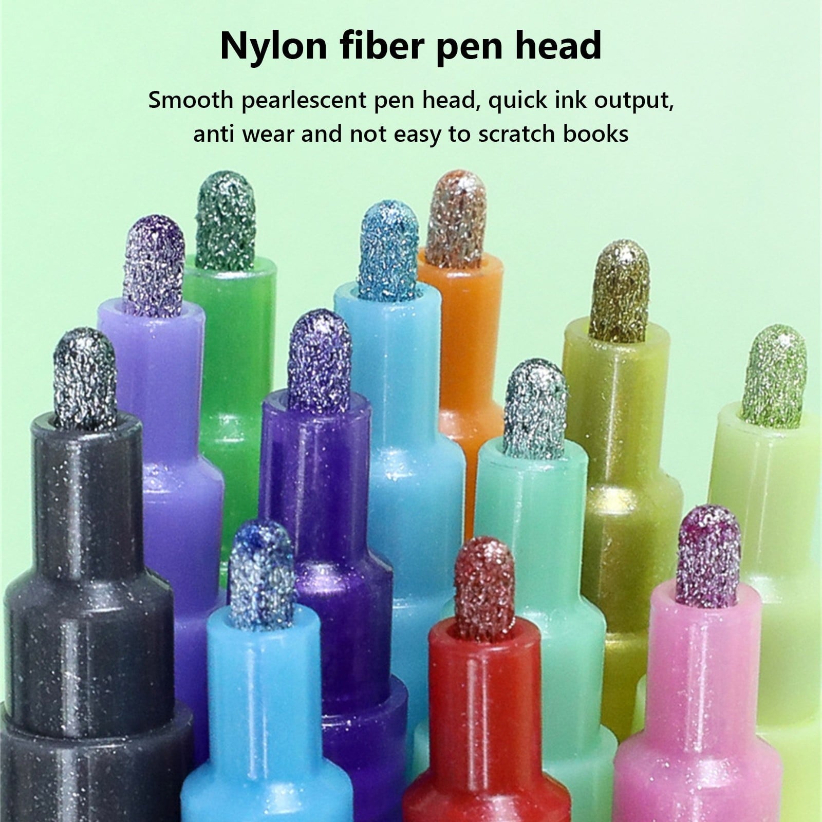 Pompotops Christmas DIY Outline Markers, Marker Pen For Highlight, New Double Line Self-outline Marker Pen Set Glitter Gel Markers, Colorful Markers Art Pens For Drawing, Greeting