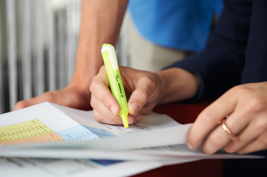 STABILO swing cool Highlighter Wallet Set, 6-Color, Pastel