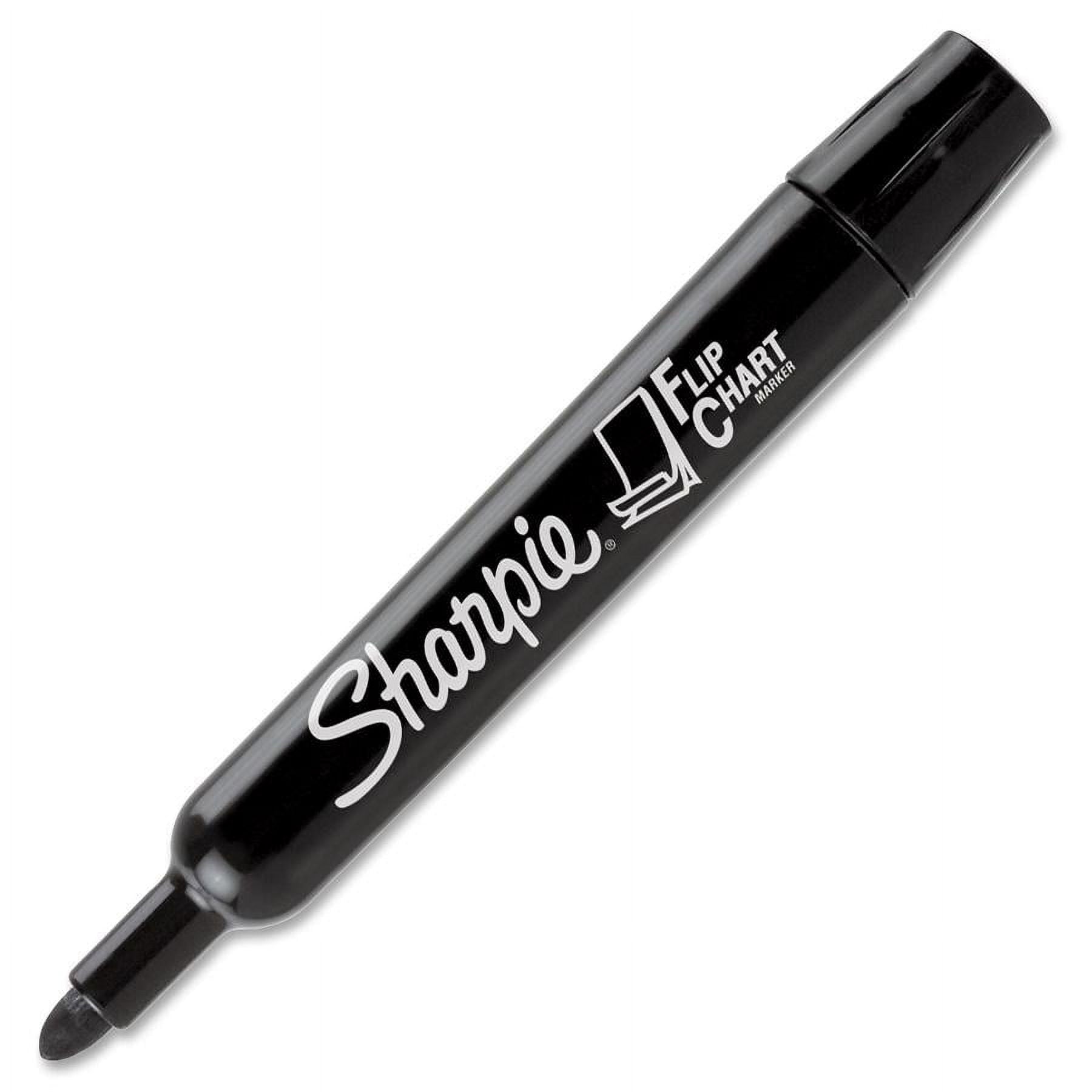 Sharpie Bullet Point Flip Chart Markers, Assorted, 4 Count