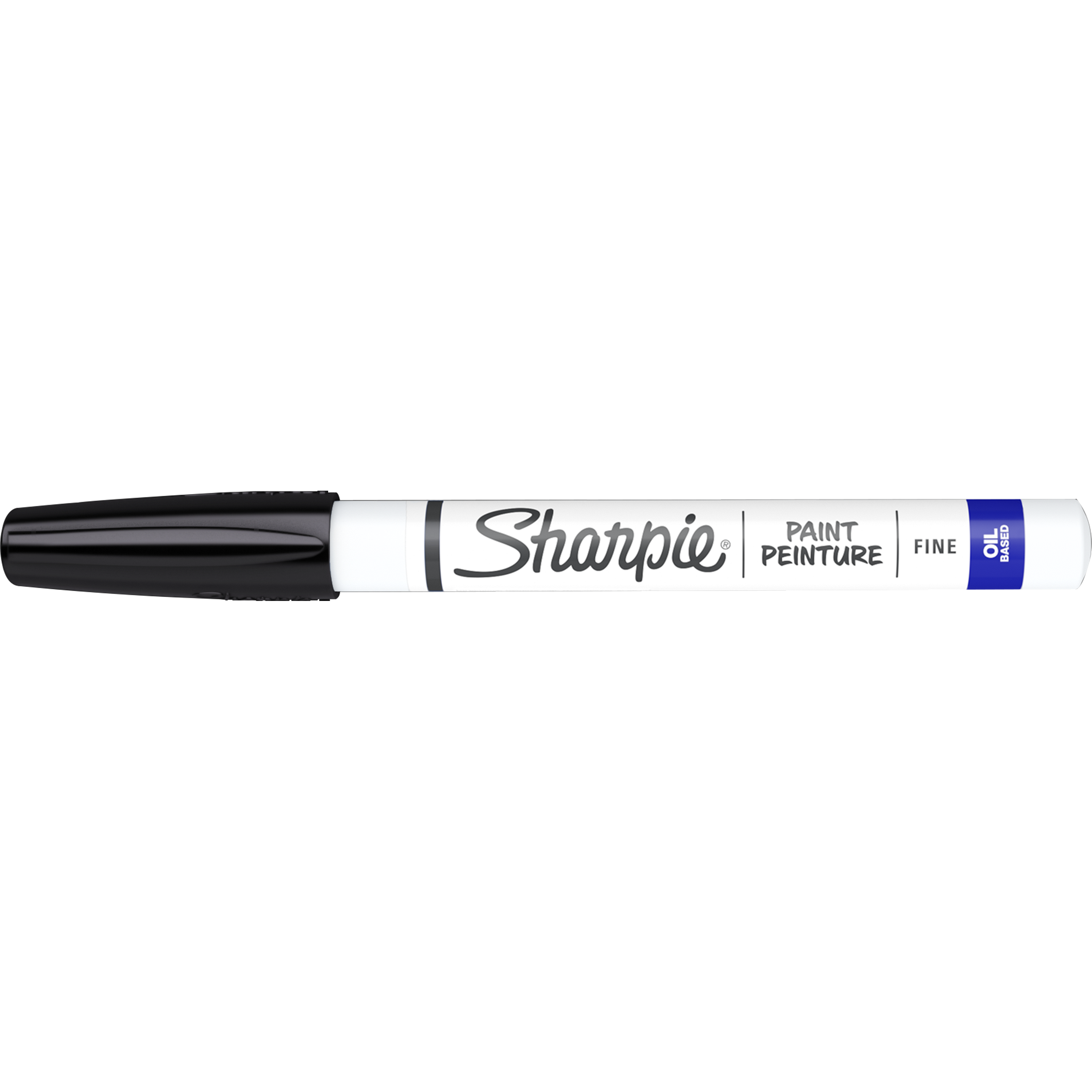 Sharpie Paint Permanent Marker, Fine Point, Black