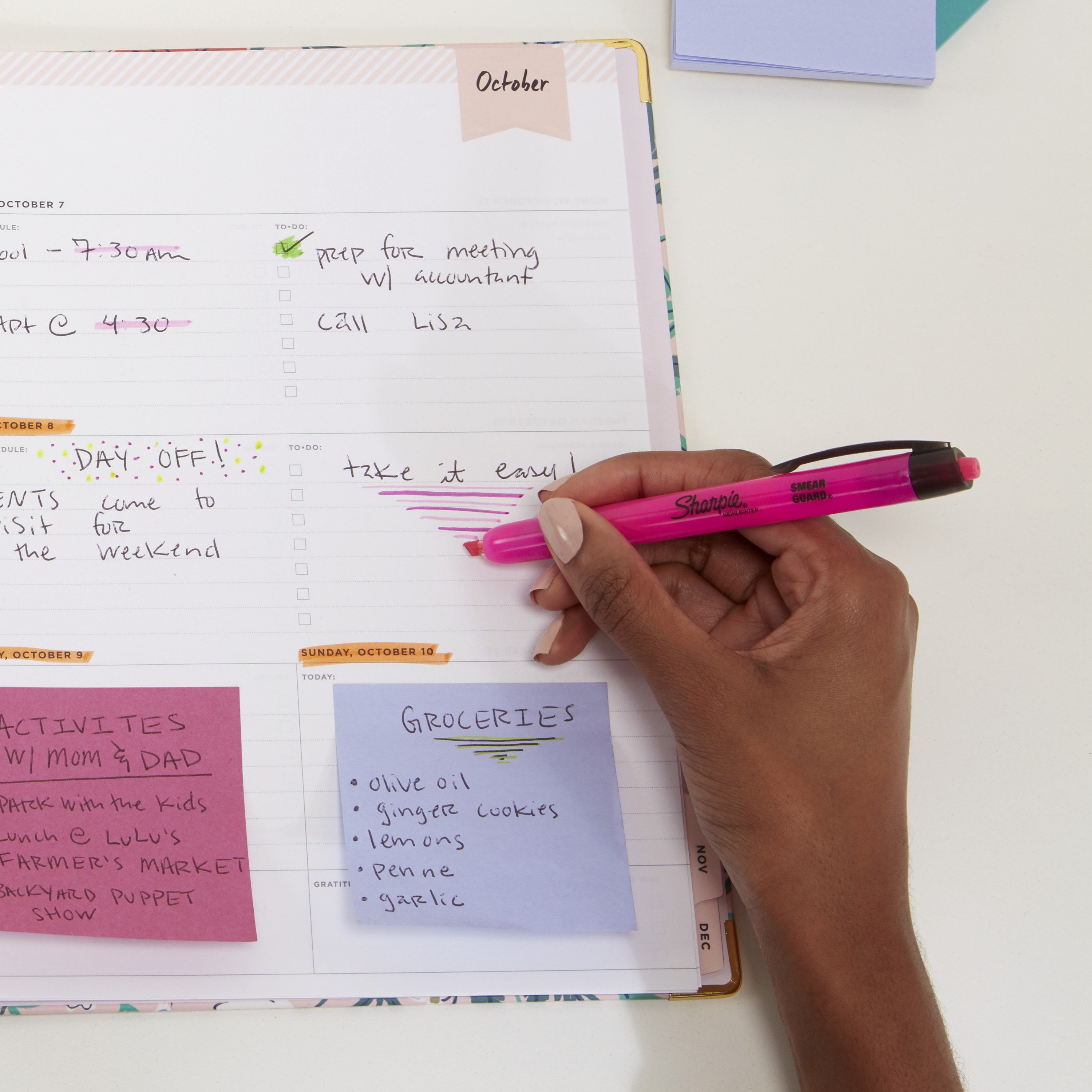 Sharpie Retractable Highlighters, Chisel Tip, Assorted Colors, 5 Count