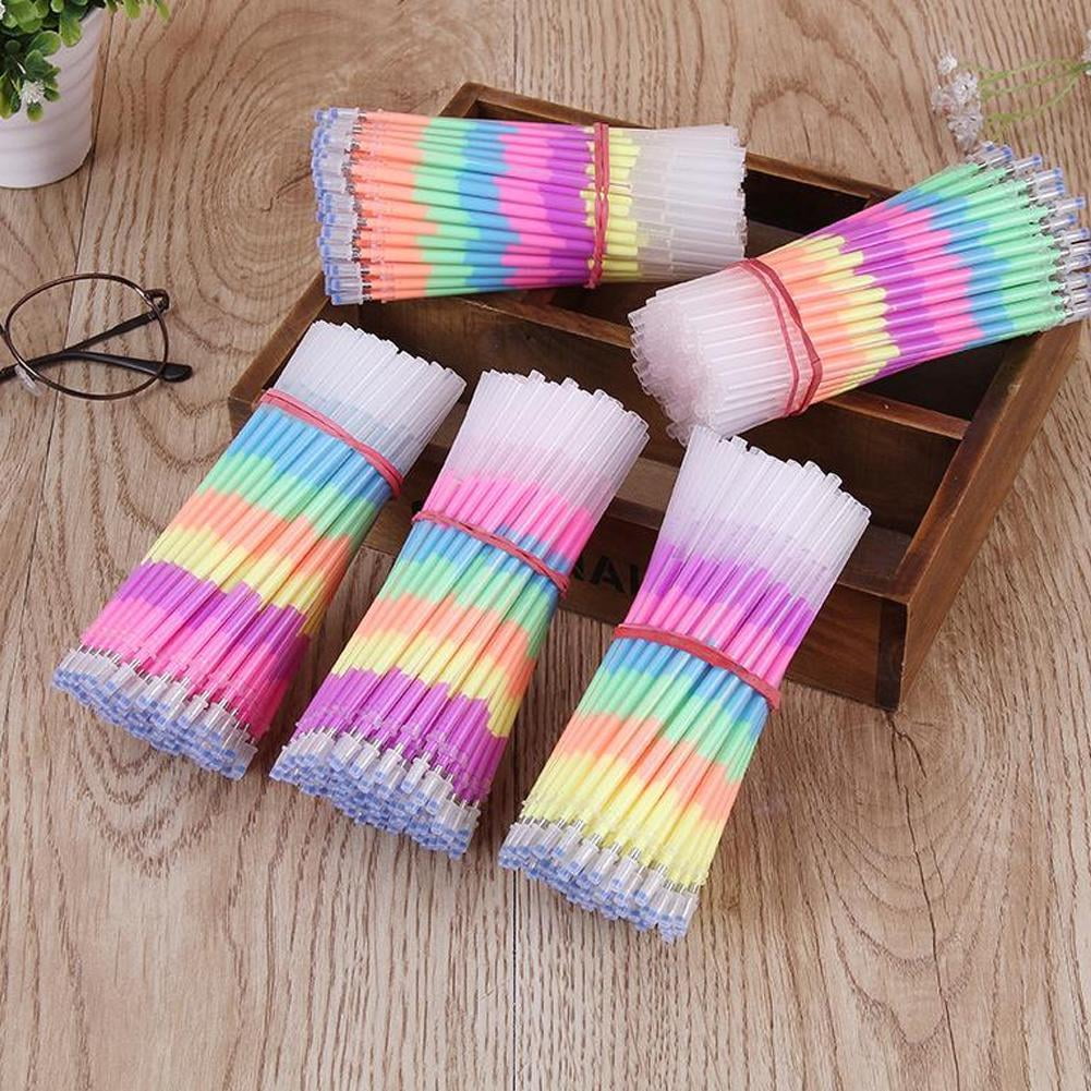 Multi Color Rainbow Highlighters Gel Pens Pens Paint Fluoresc Pen *1 2022 M4B4