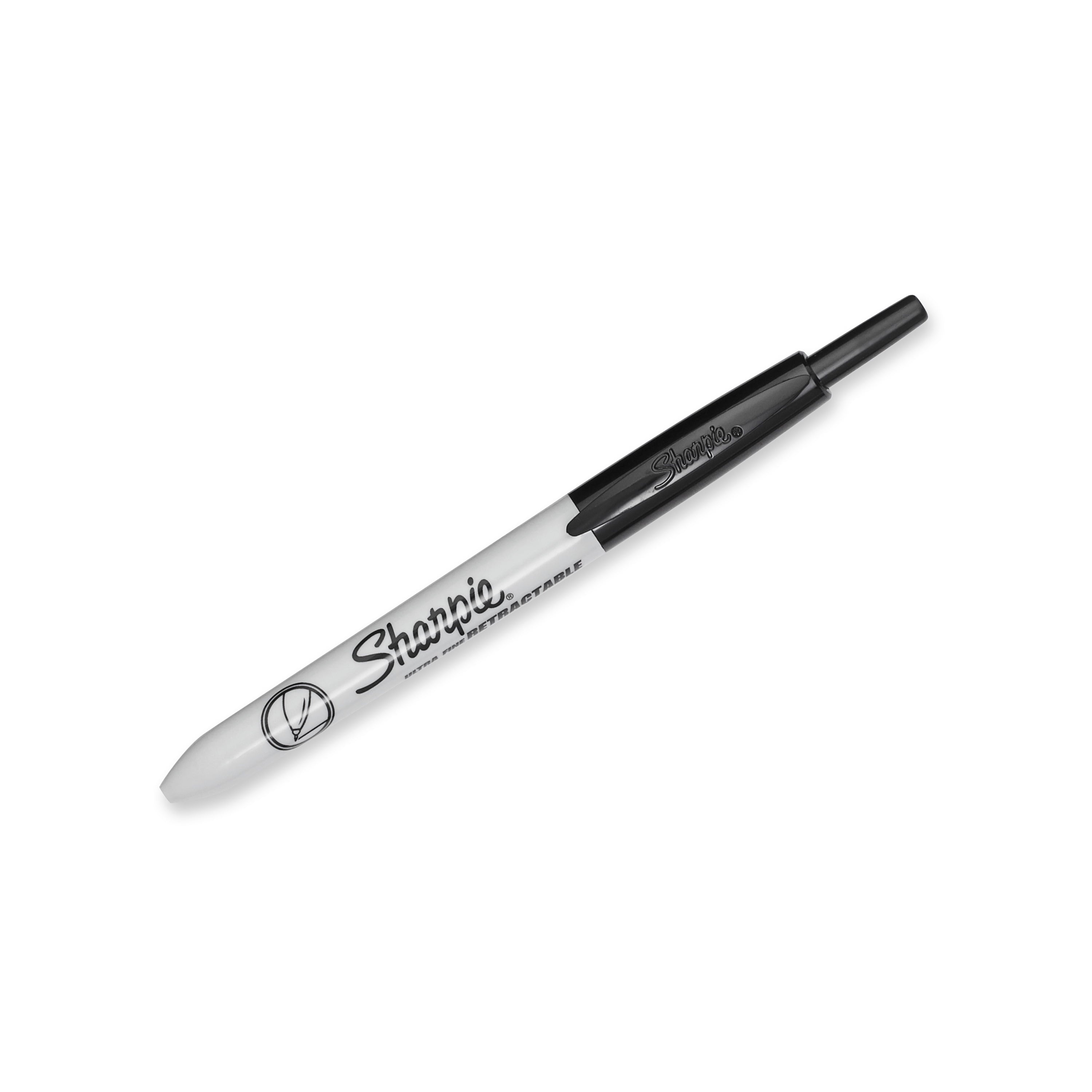 Sharpie Retractable Permanent Markers, Ultra Fine Tip, 2 Count
