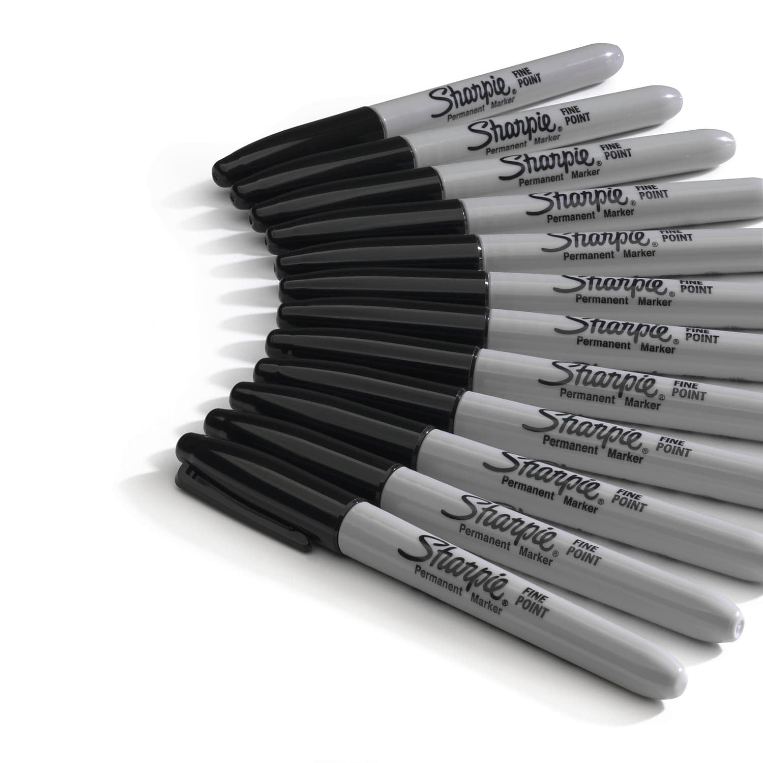 Sharpie Fine Point Permanent Marker Black Dozen 30001