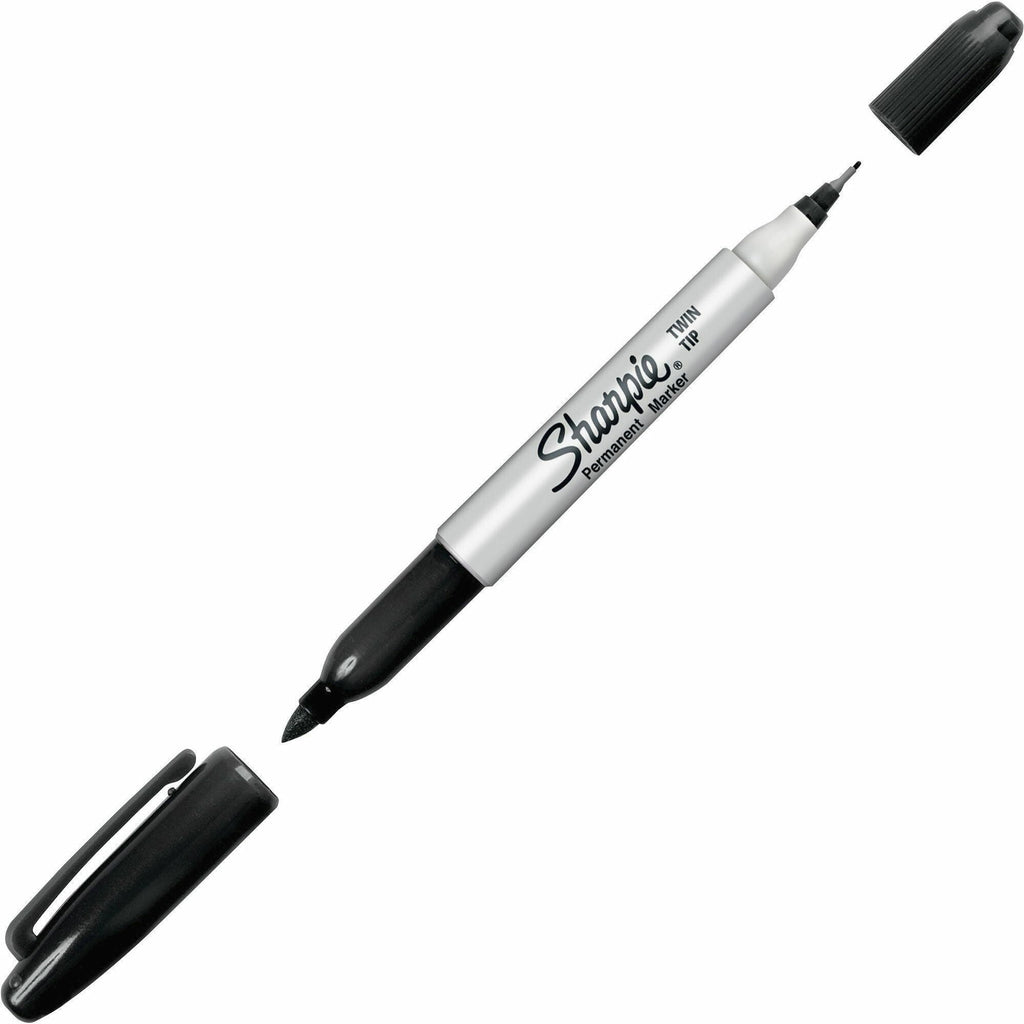 Sharpie® Twin Tip Permanent Marker, Black