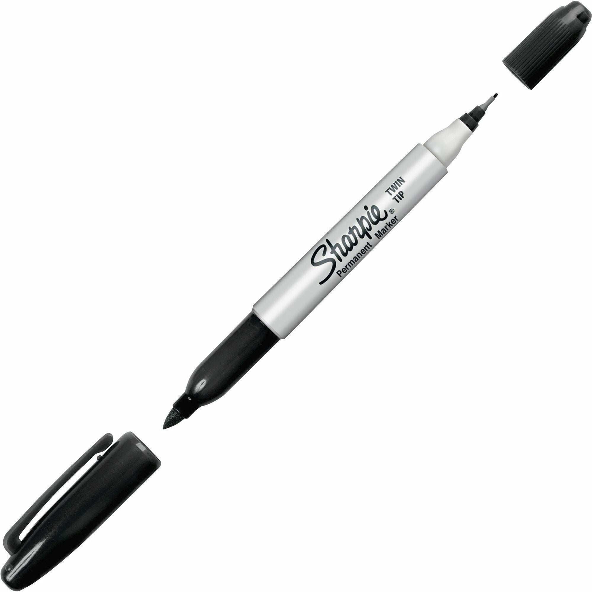 Sharpie® Twin Tip Permanent Marker, Black
