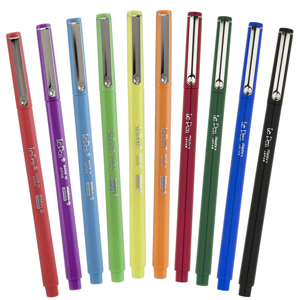 LE PEN 10 PIECE NEON SET