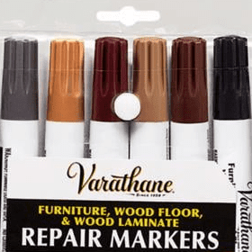 Varathane Wood Repair Markers- Assorted Colors-358159, 6 Colors