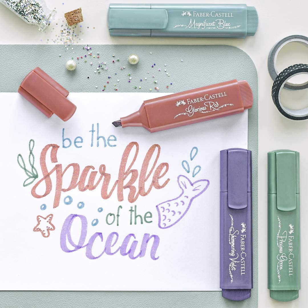 Faber Castell Metallic Highlighter - Pack of 8