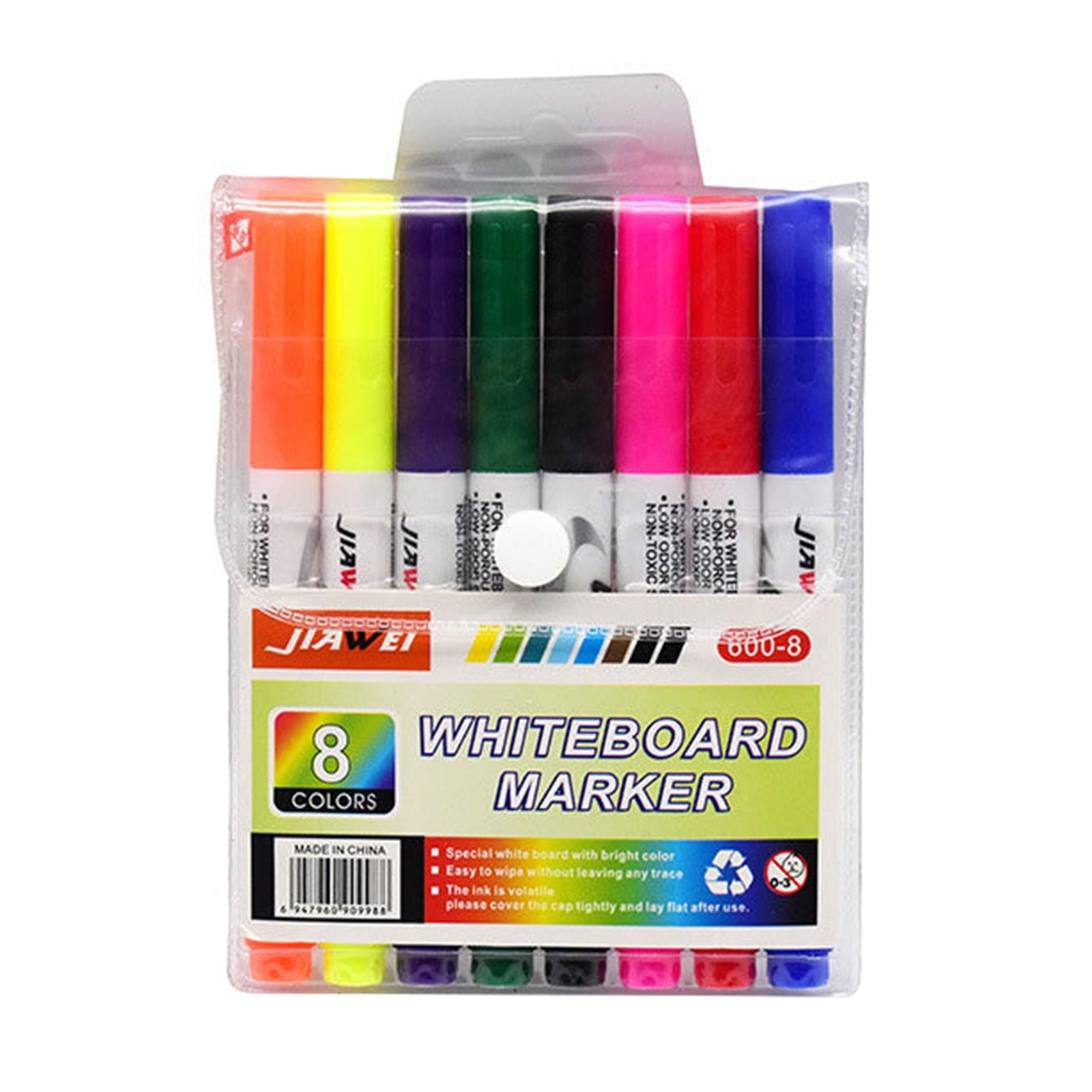 Magics Water Painting Pen Erasable Floating Marker Color Floating Pen for office Teaching 5ml 8PC Multi-color