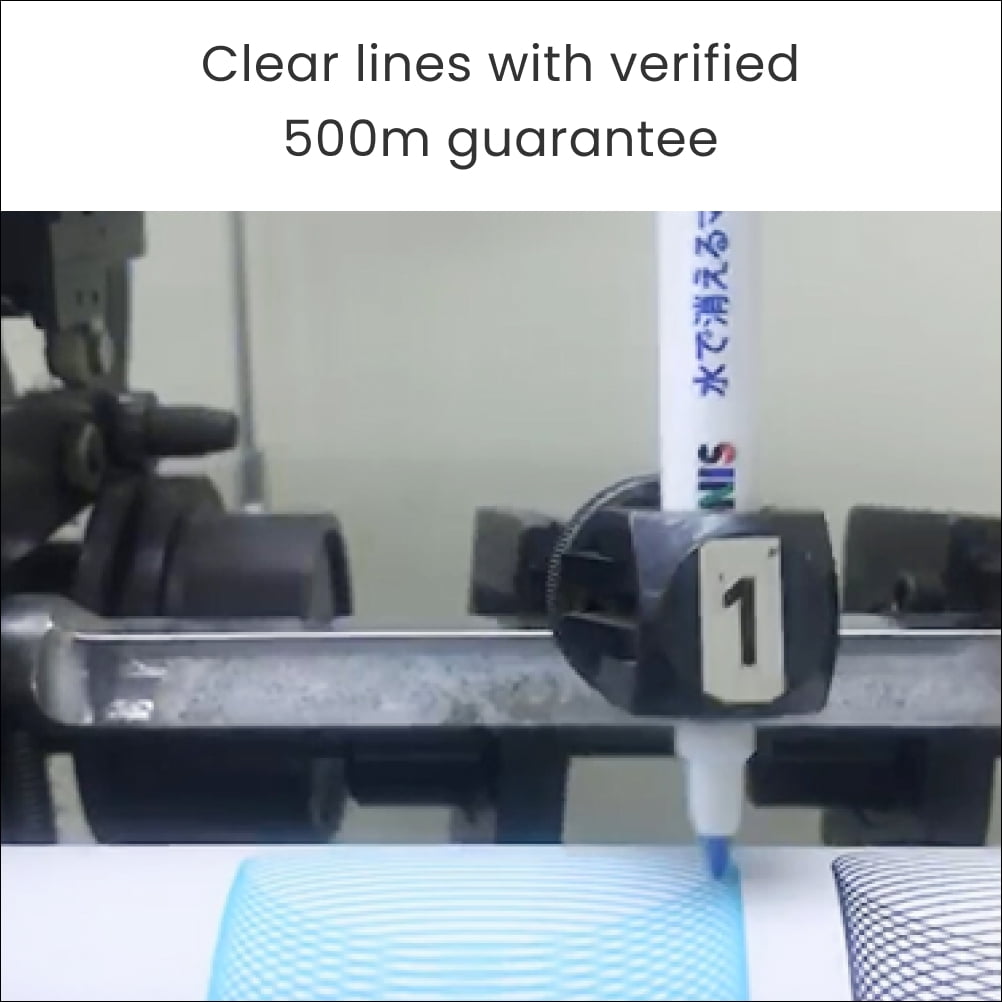 Leonis Disappearing Ink Fabric Marking Pen, 5 Count Pack, Pink