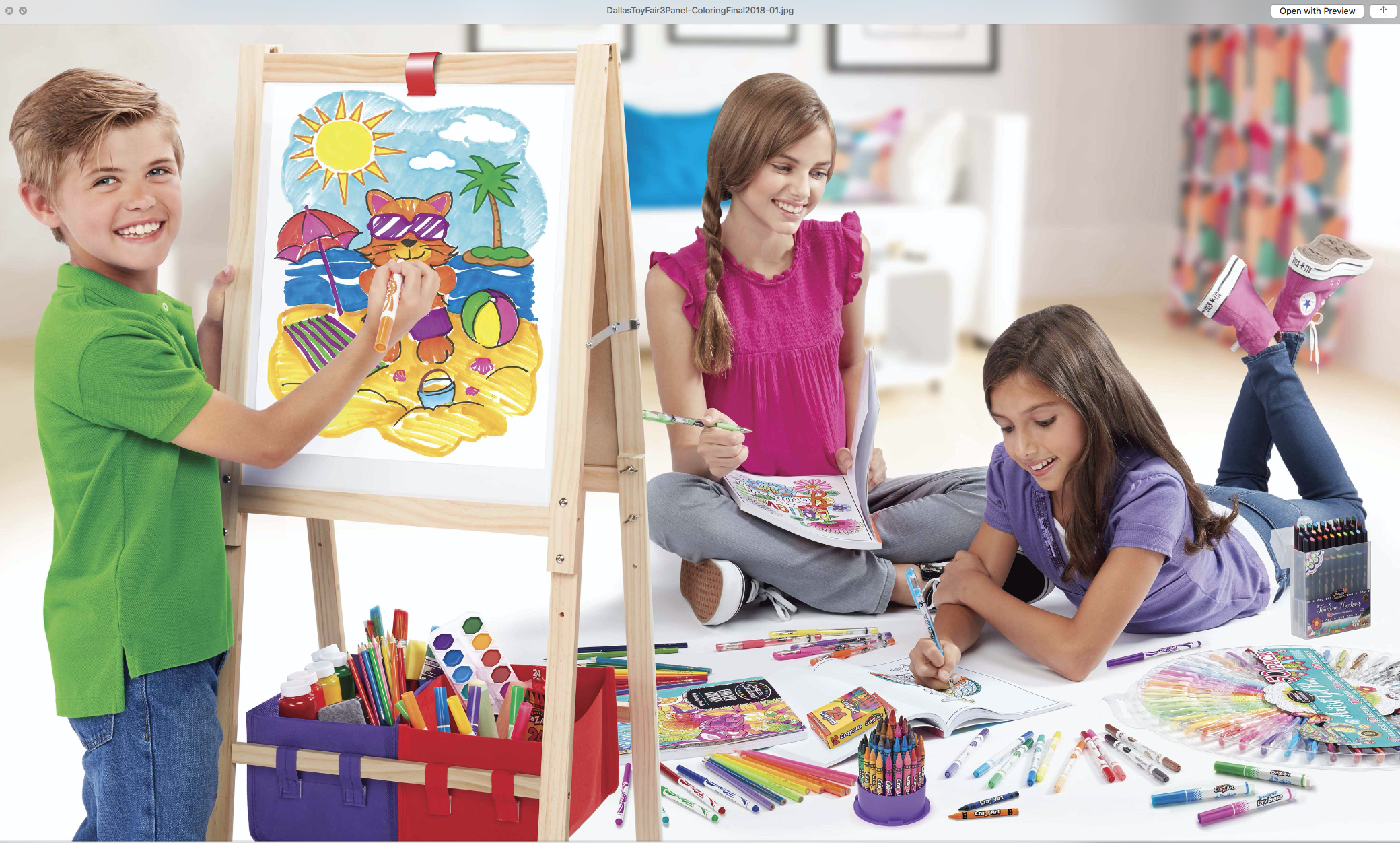 Cra-Z-Art Classic Fineline Art Markers - 10 Count