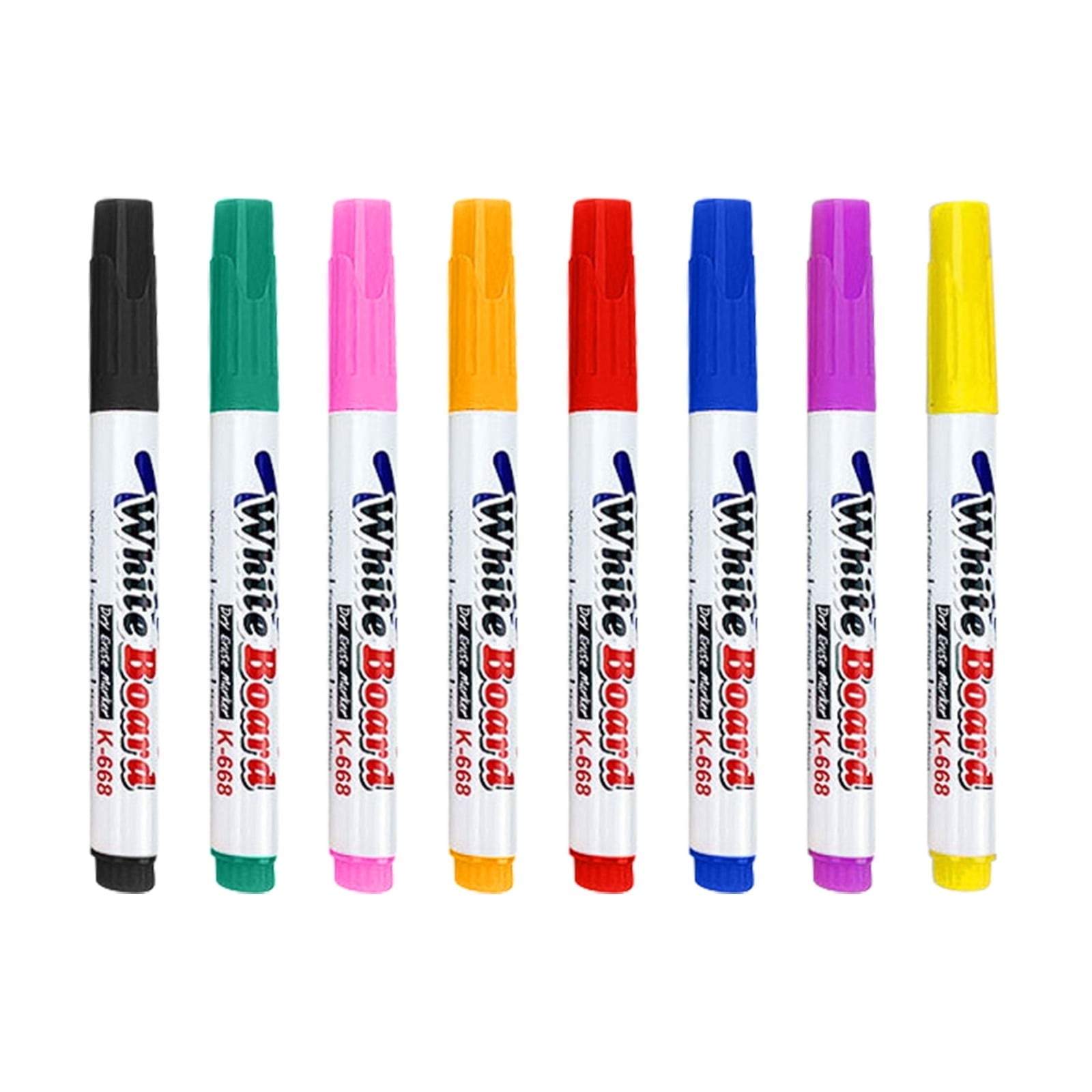 Magics Water Painting Pen Erasable Floating Marker Color Floating Pen for office Teaching 5ml 8PC Multi-color