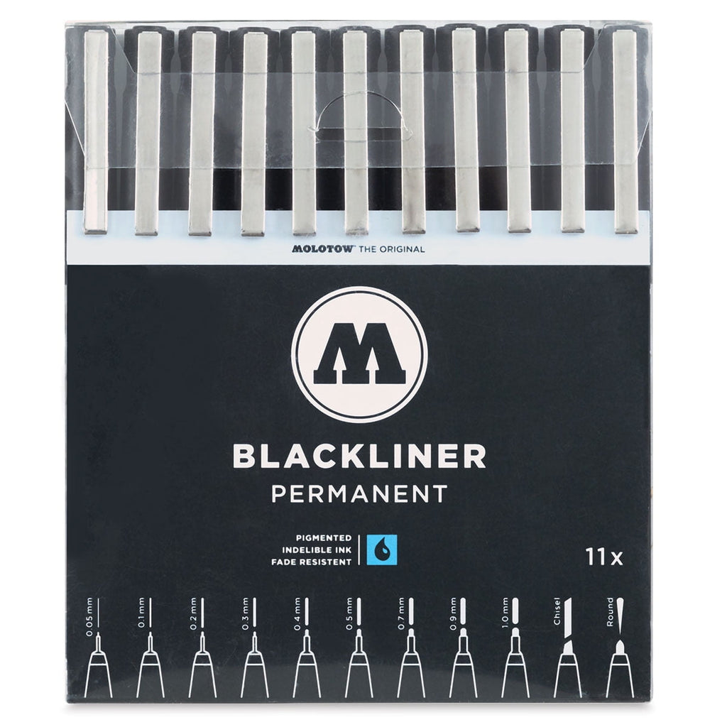 Molotow Blackliner - Set of 11