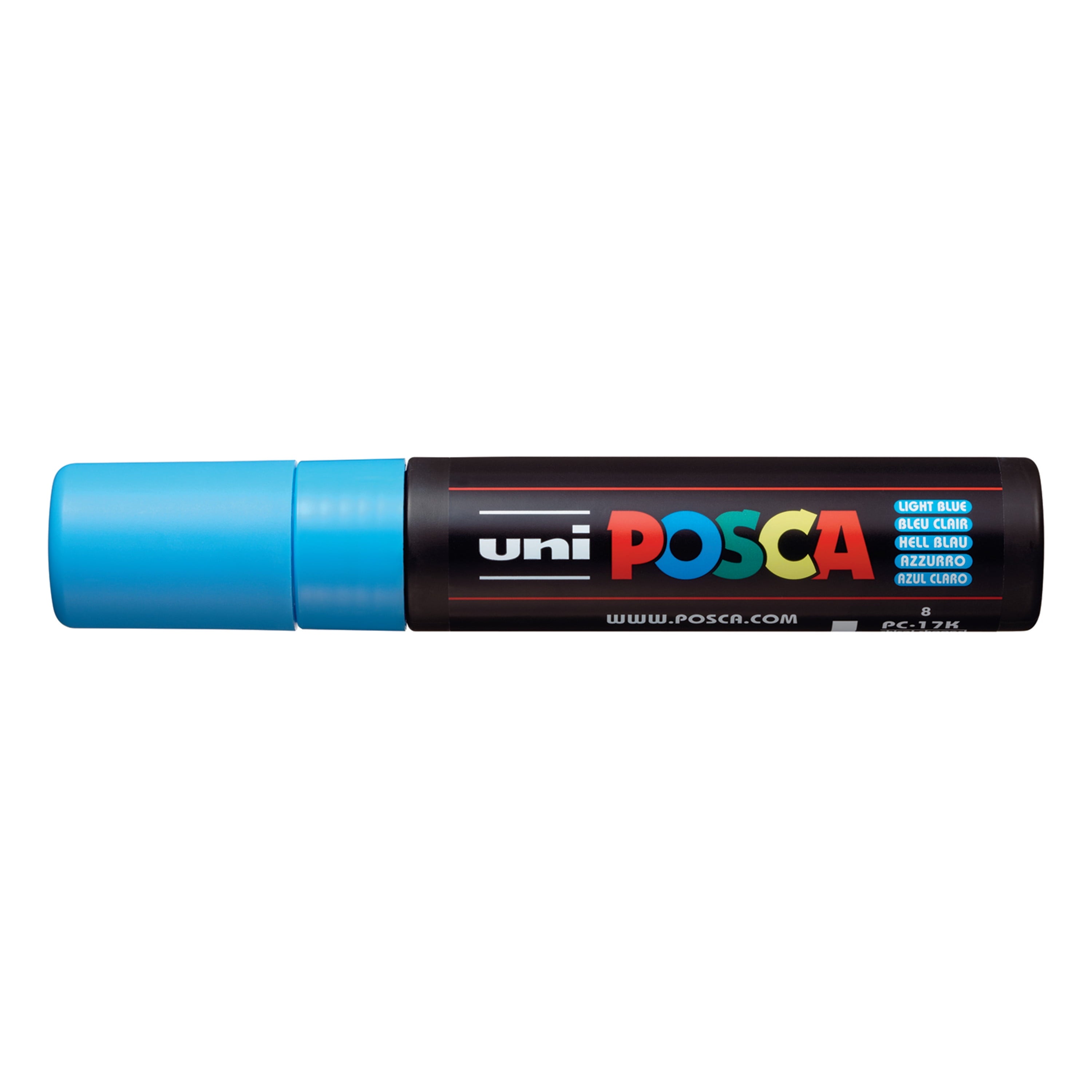 POSCA Paint Marker, PC-17K Extra Broad Rectangular Chisel, Black