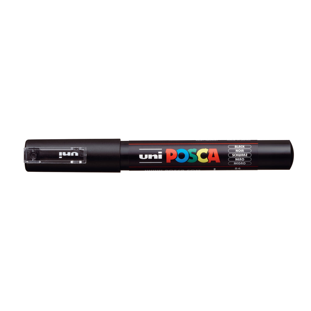 POSCA Paint Marker, PC-1M Extra Fine, Black