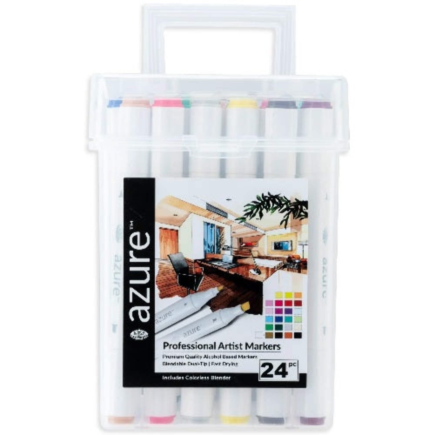 Royal & Langnickel Azure™ 24 pc Color Marker Sets