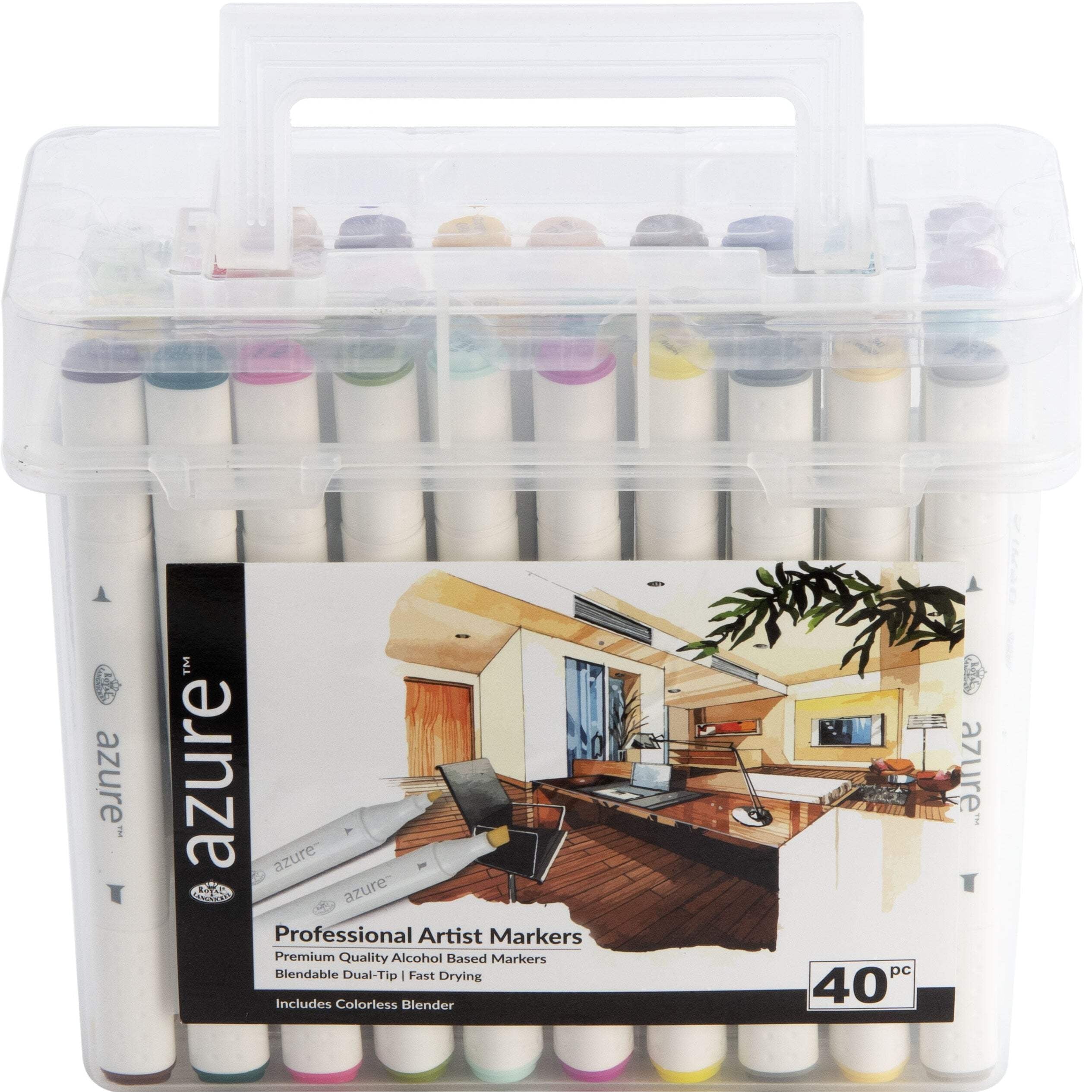 Royal & Langnickel Azure™ 40pc Color Marker Set