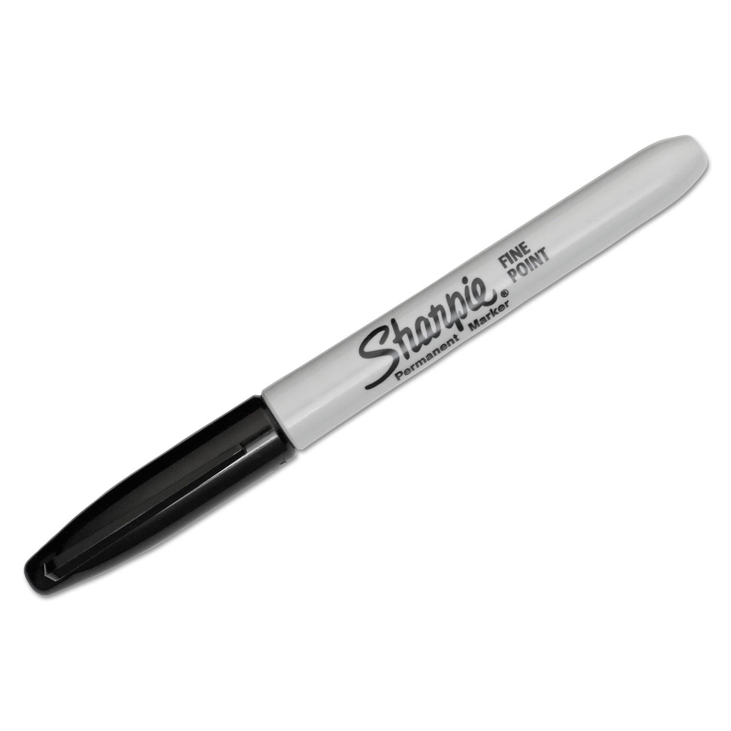 Sharpie Fine Point Permanent Marker Black Dozen 30001