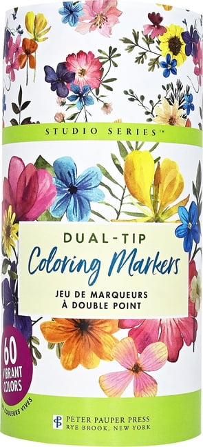Studio Series Dual-Tip Coloring Markers (Set of 60) (Other)