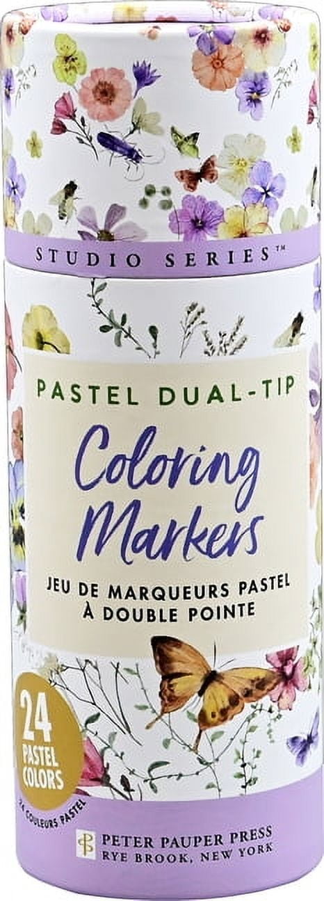Studio Series Pastel Dual-Tip Markers - 24 Colors (Other)