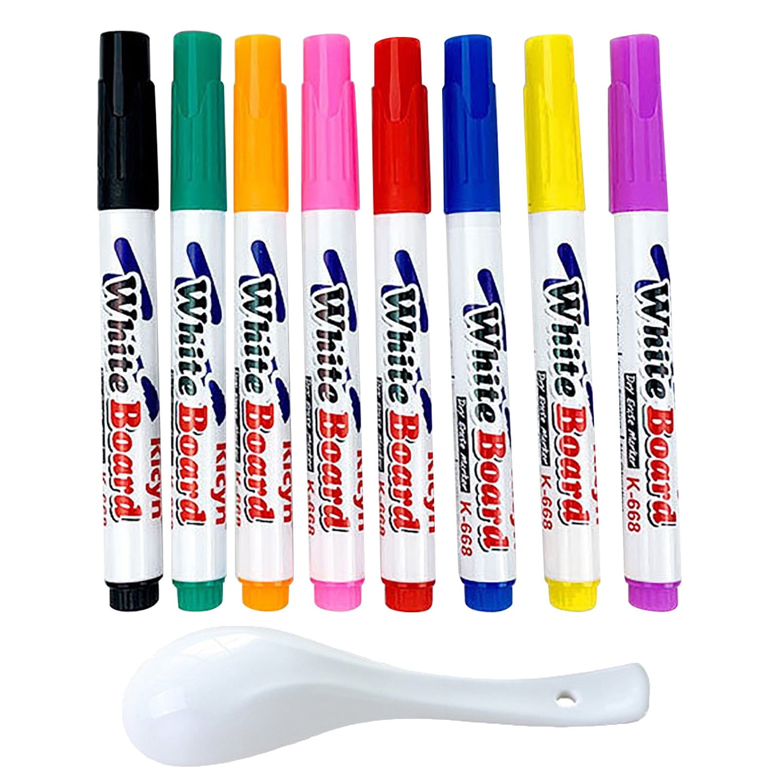 UYUH Magical Water Painting Pen 12 Colors Magical Floating Water Painting Pen Magical Watercolor Pen Magical Floating Ink Marker for Drawing Painting Teaching Whiteboard DIY Craft 5ml