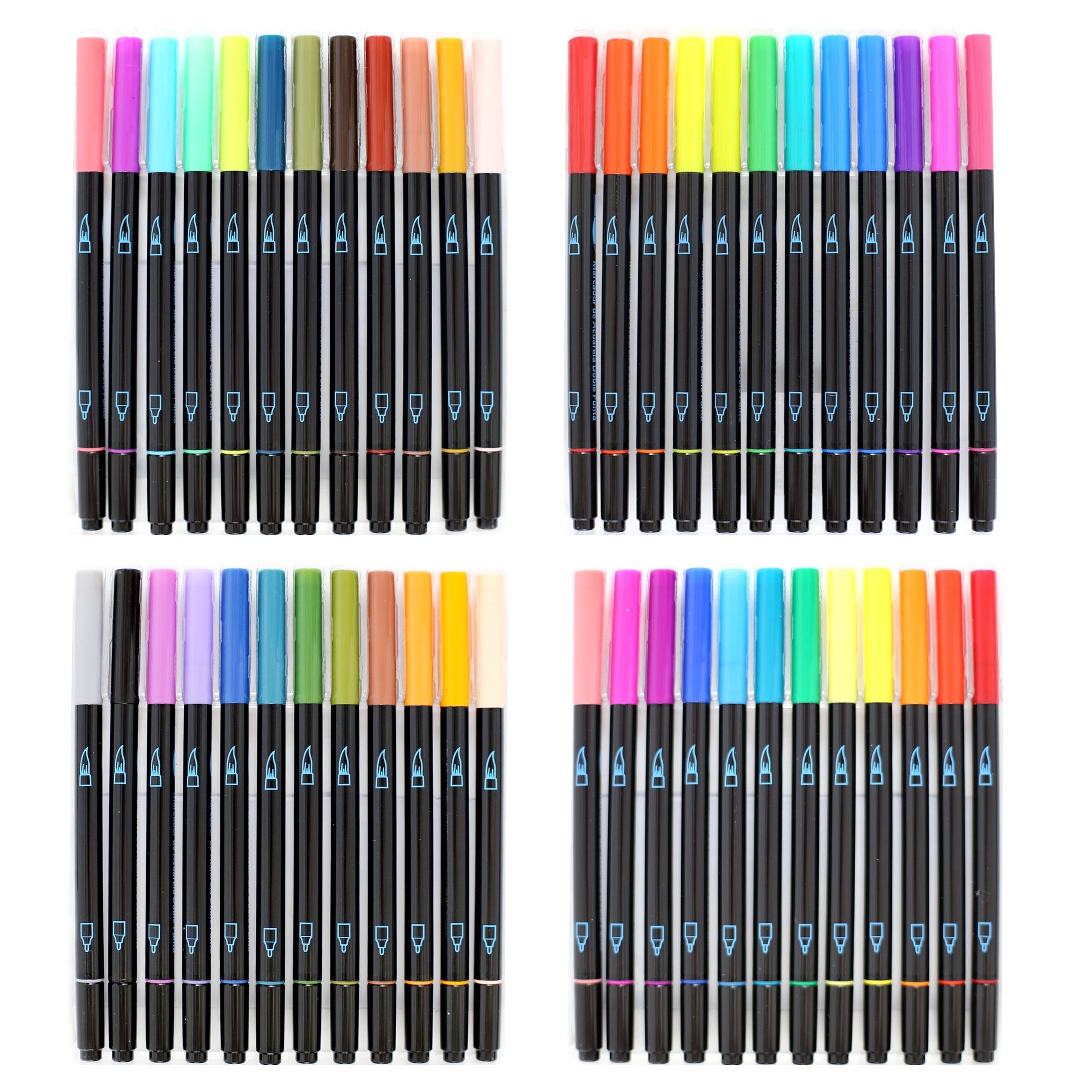 Watercolor 48 Piece Dual-Tip Markers by Artist's Loft™
