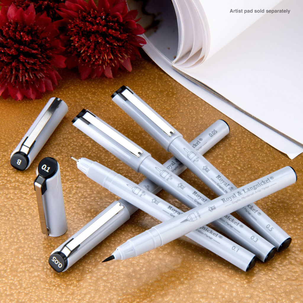 Royal & Langnickel 5pc Graphic Illustration Markers