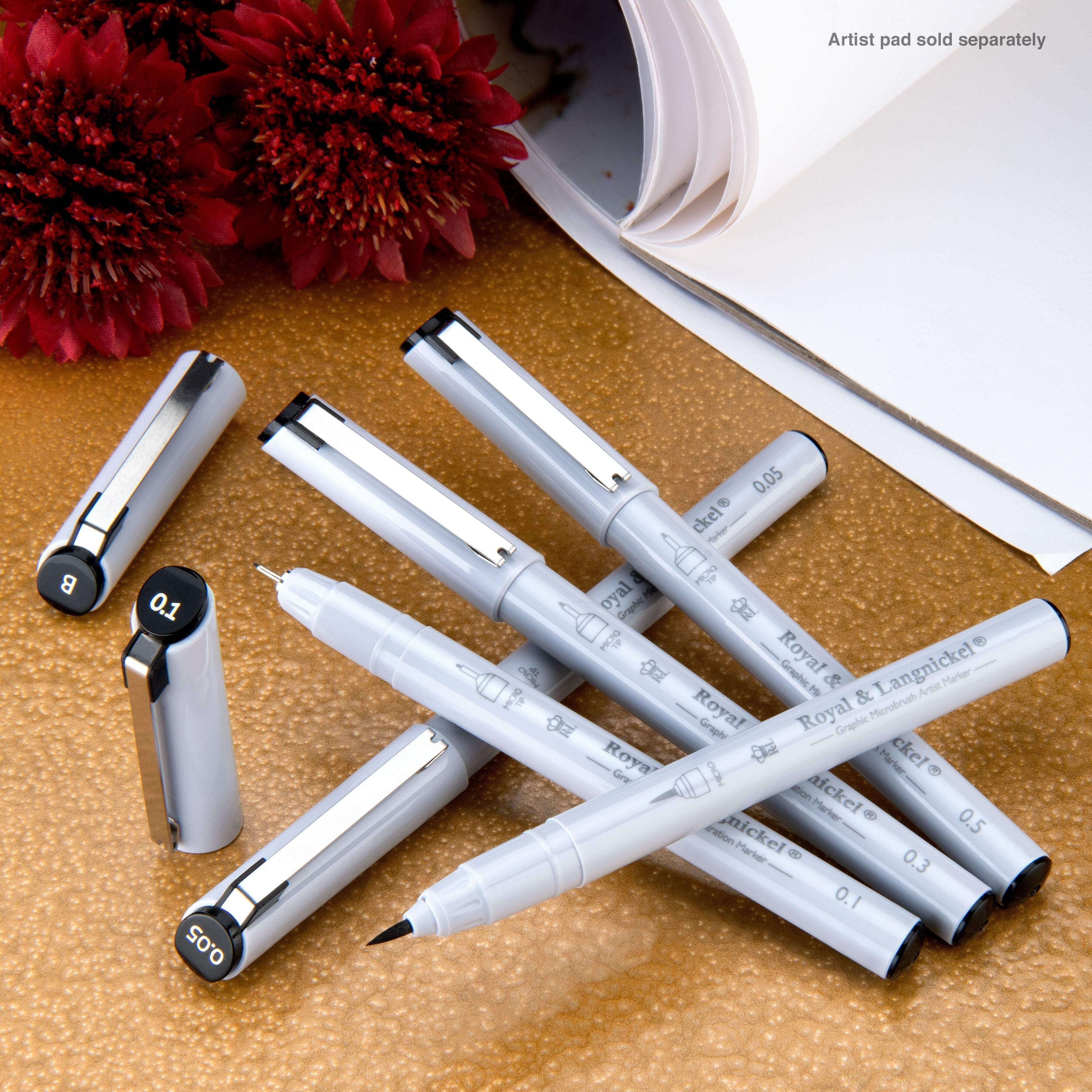 Royal & Langnickel 5pc Graphic Illustration Markers