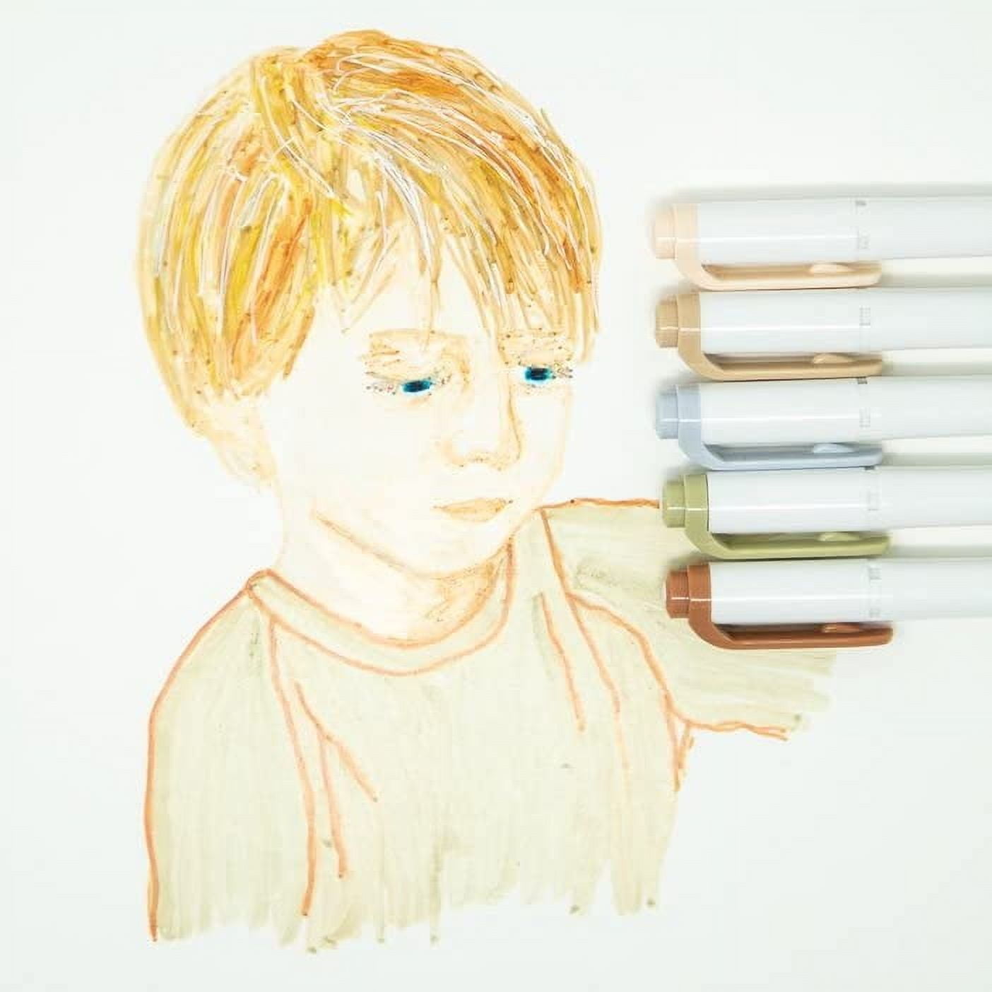 Zebra Pen Mildliner Double-Ended Creative Highlighter Set, Neutral Palette 10-Pack