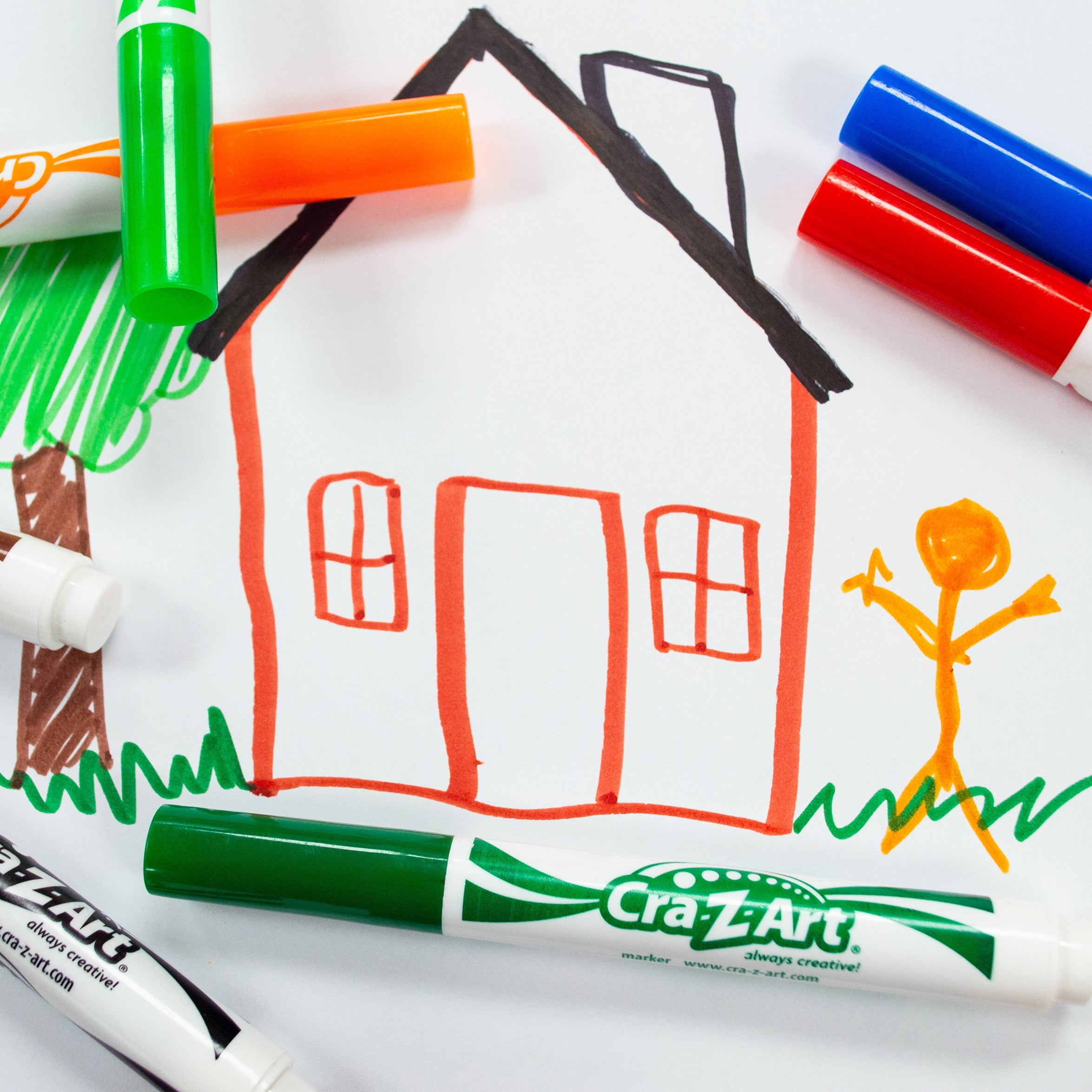 Cra-Z-Art Washable Super Tip Markers, 30 Count