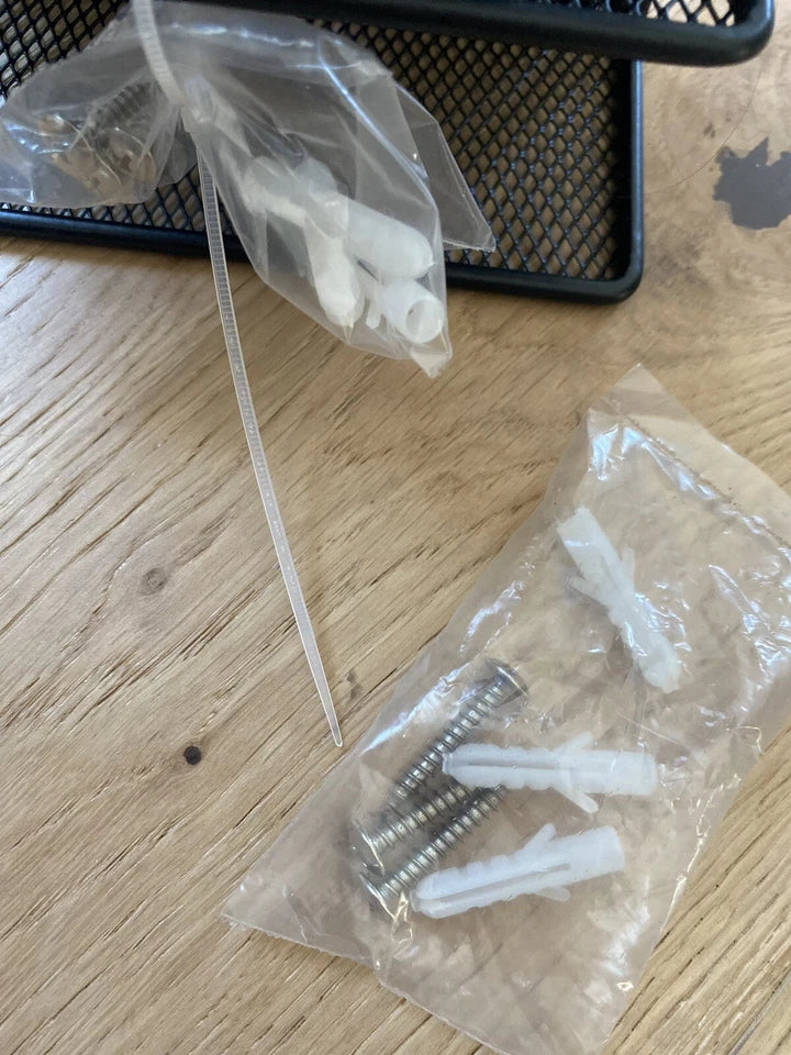 Dry Erase Marker Holder - Wall/Magnet - Black Metal Office Organizer