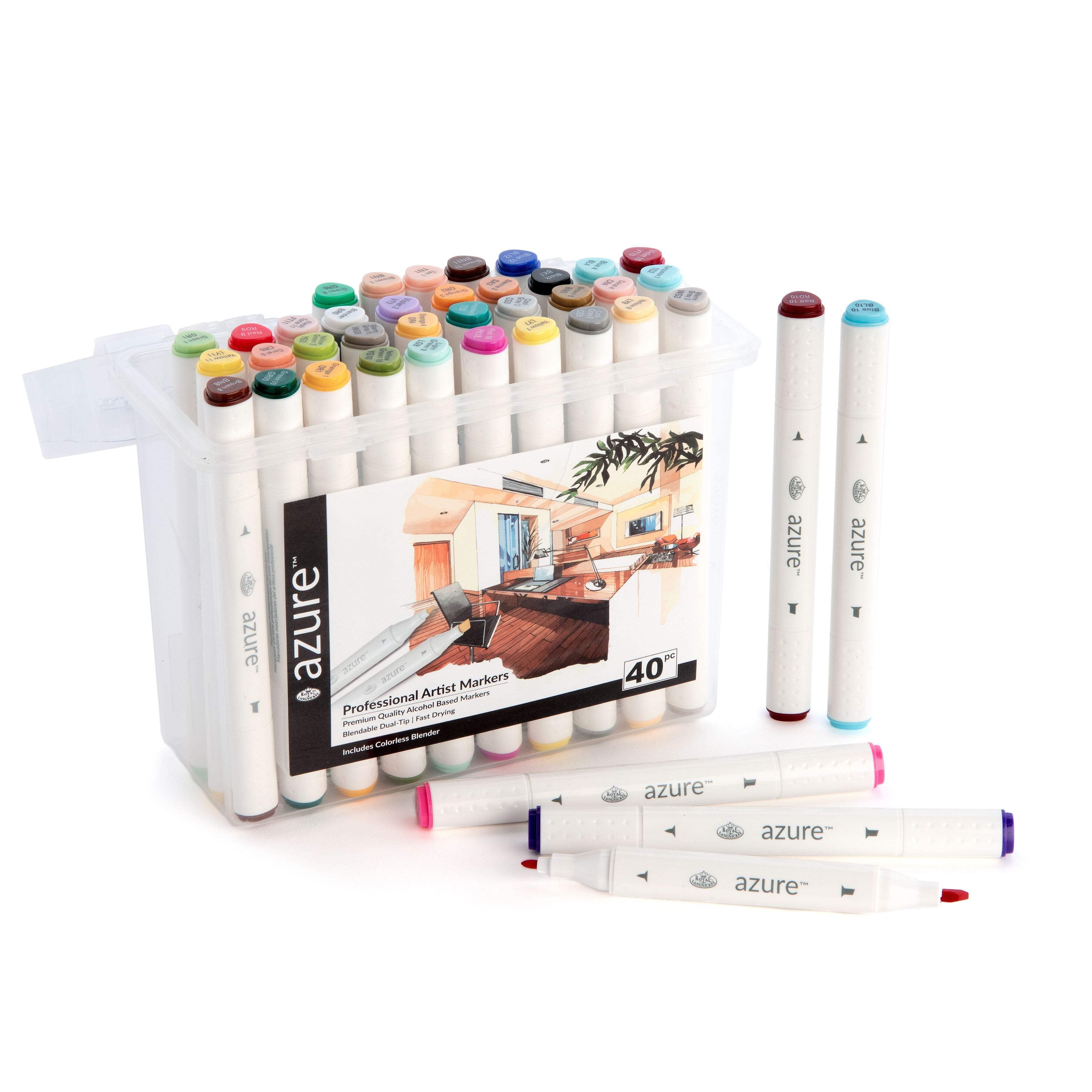 Royal & Langnickel Azure™ 40pc Color Marker Set