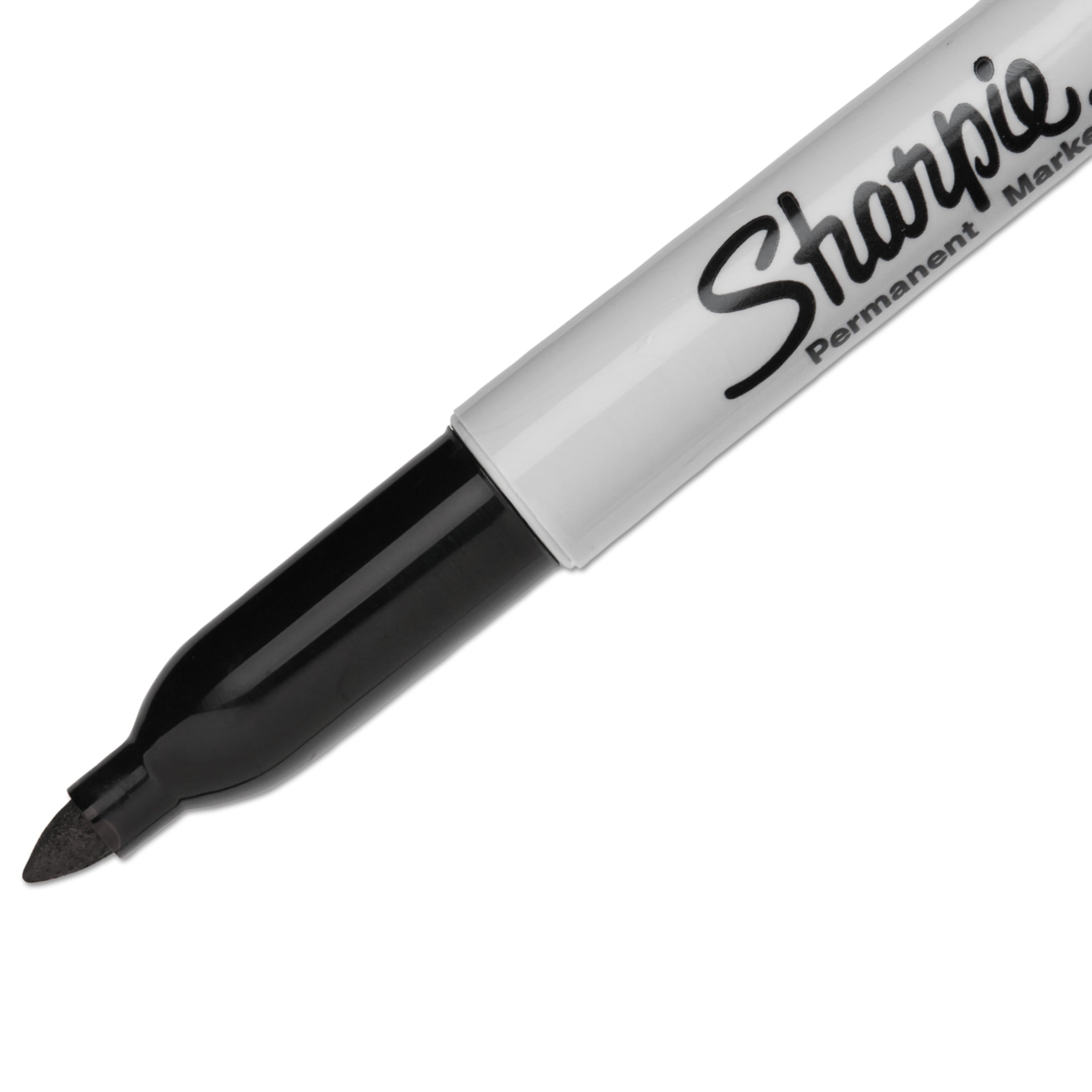 Sharpie Fine Point Permanent Marker, Black, Dozen