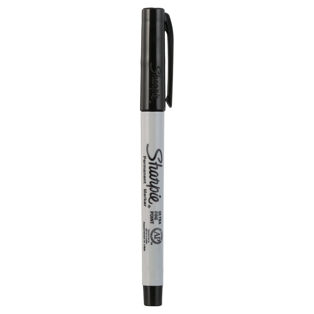 Sharpie Marker, Carded Packaging, Ultra-Fine, Black