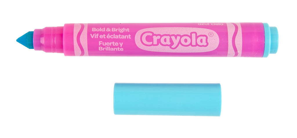 Crayola Broad Line Markers, 10 Ct Bold & Bright, School Supplies for Teachers and Kids