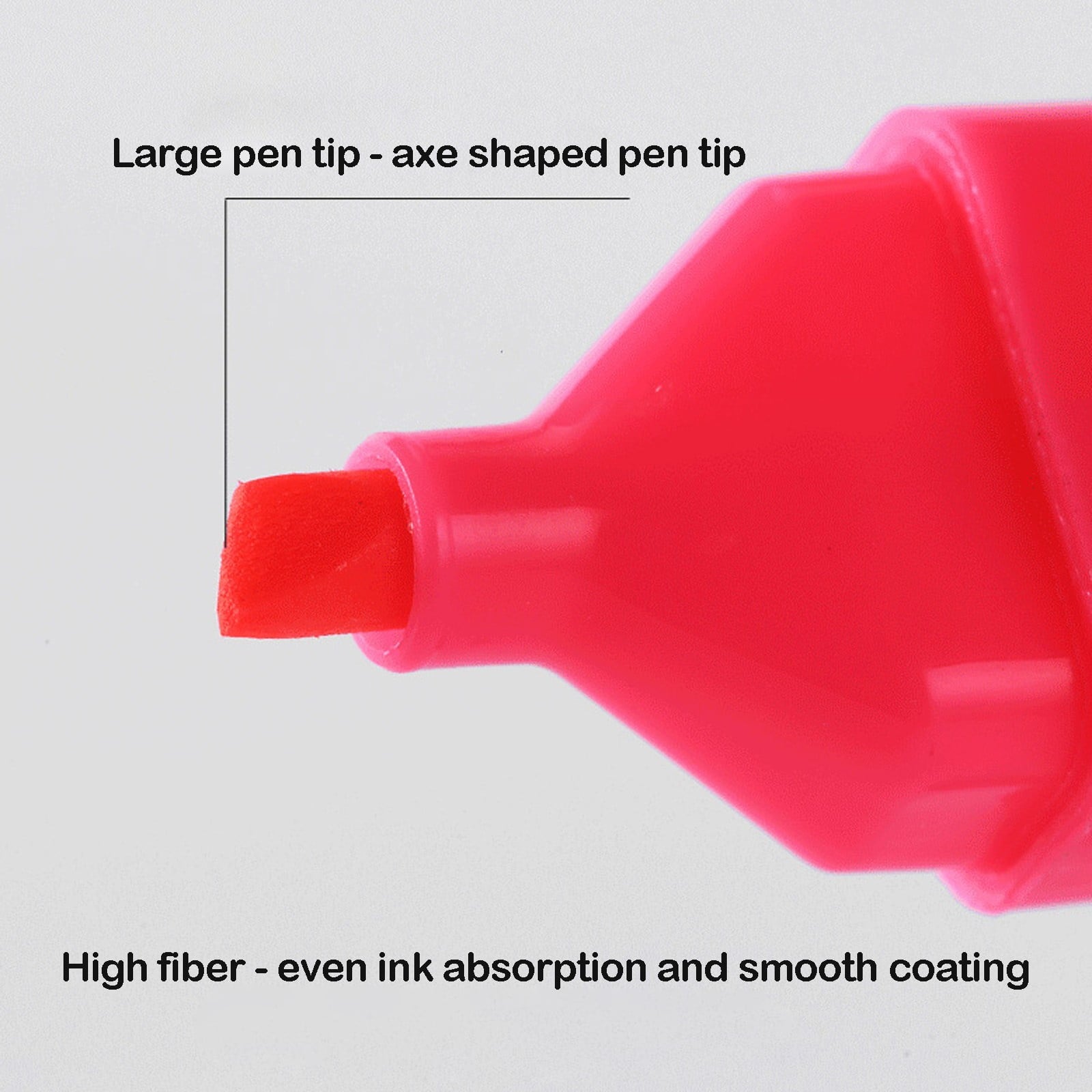 Hot Sale! Plertrvy Color Highlighter 4 Colors Available Color Marker Pen Set 10ml Highlighters Assorted Colors Pack Of Highlighters1ml, Punctuation Cartoon Highlighter, Office Product