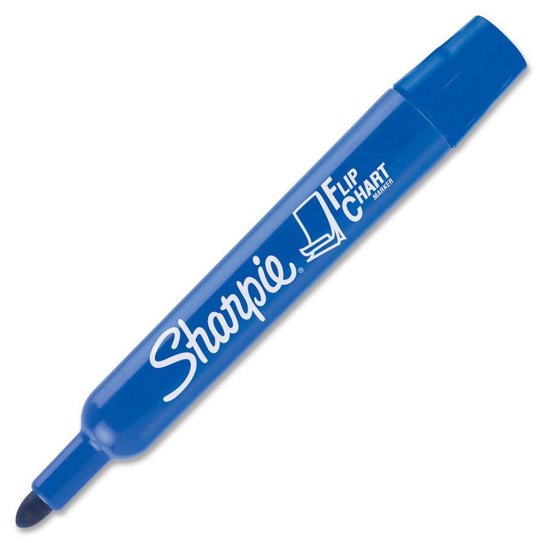 Sharpie Bullet Point Flip Chart Markers, Assorted, 4 Count
