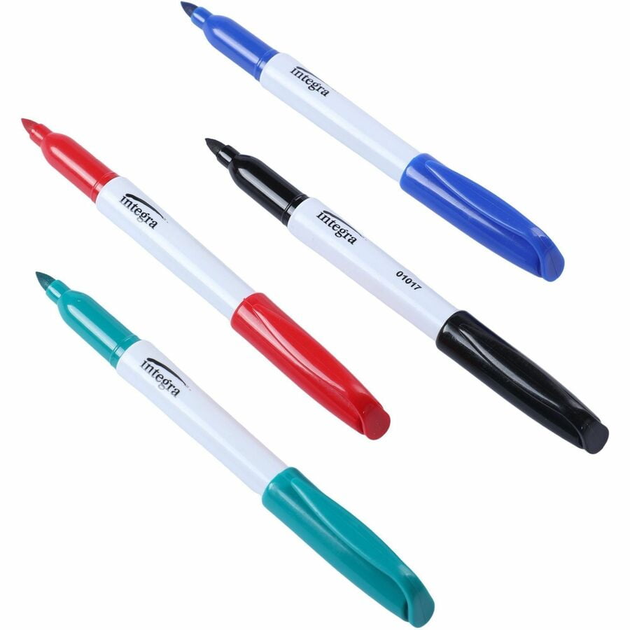Integra, ITA01019, Bullet Tip Dry-erase Whiteboard Marker Set
