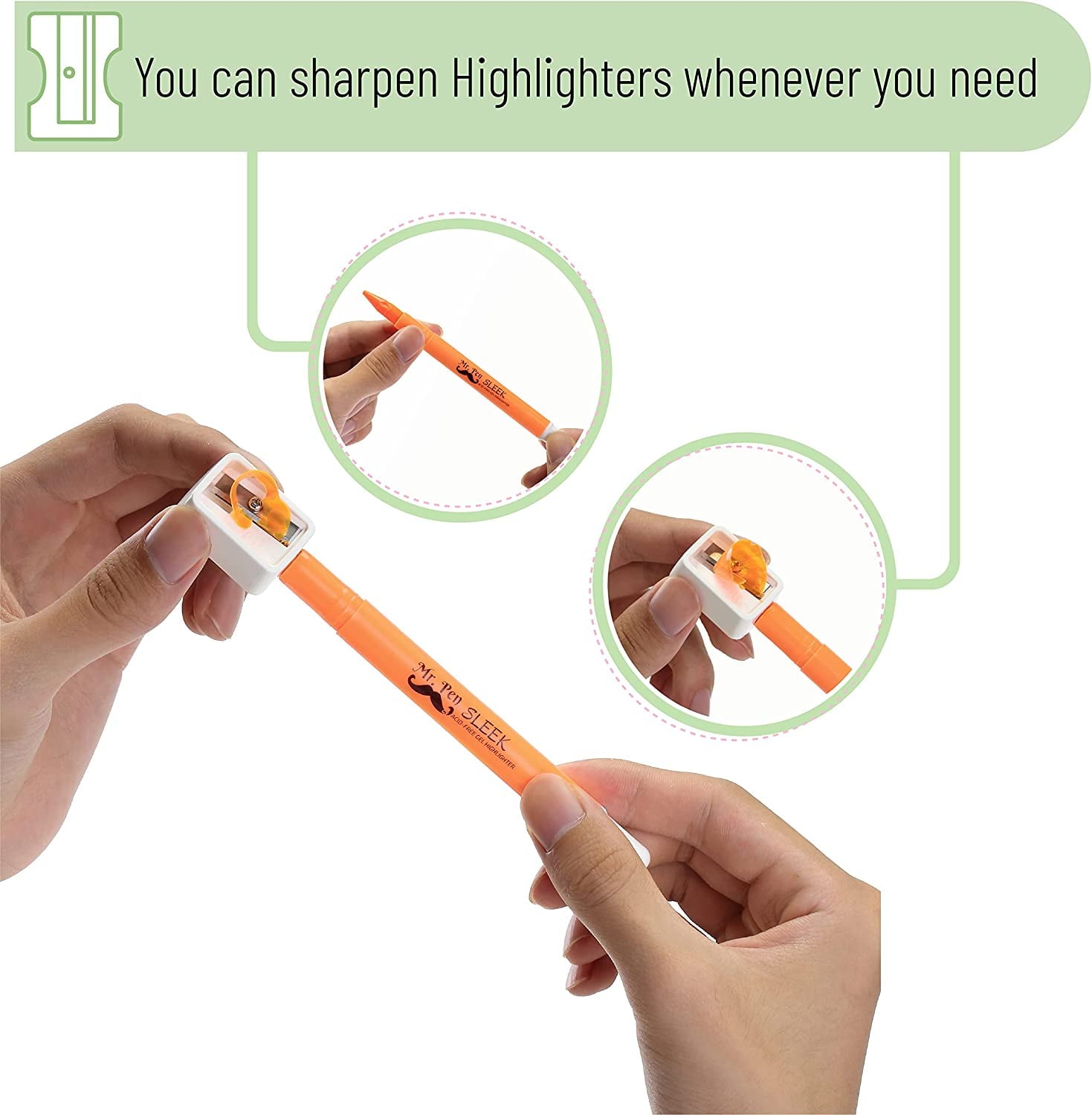 Mr. Pen- Bible Gel Highlighters and Fineliner Pens No Bleed, Pastel Colors, 18 Pcs, Bible Journaling Kit