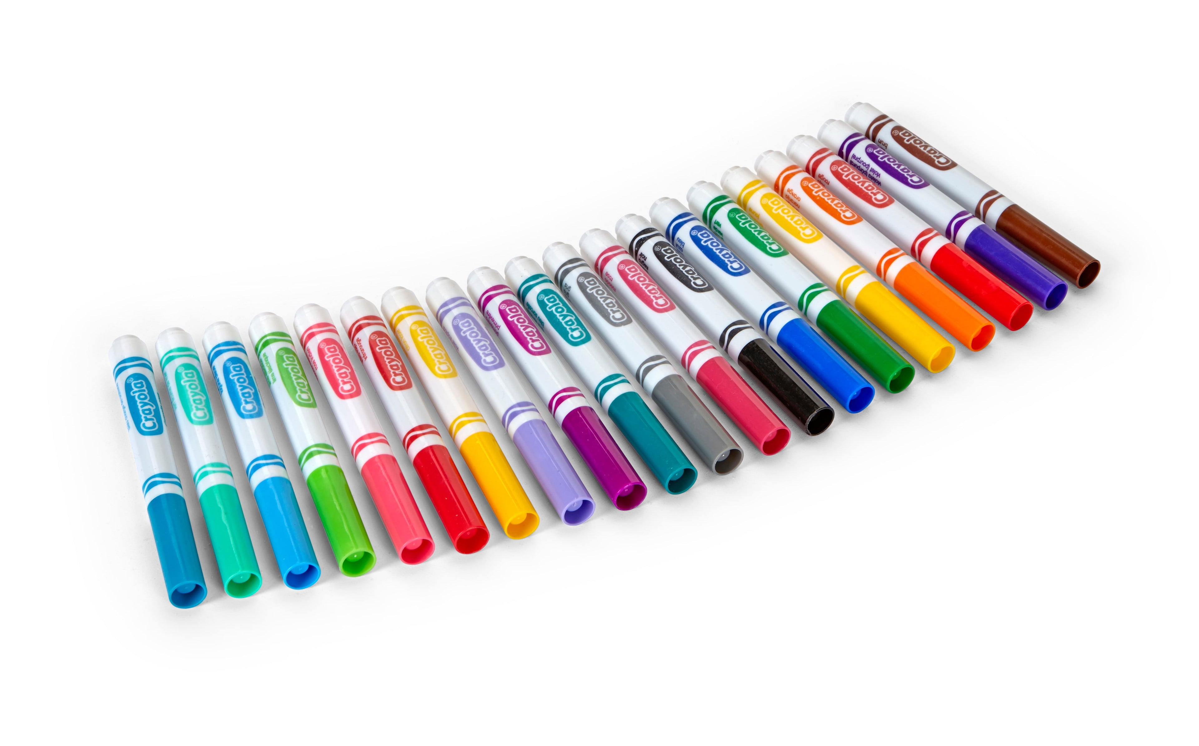 Crayola Broad Line Markers, 20 Ct Classic Colors, School Supplies for Teachers and Kids, Classroom Supplies