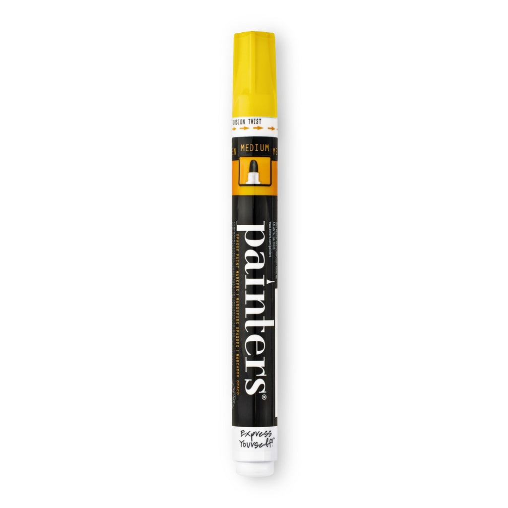 Elmer's Painters Opaque Paint Marker, Medium Point, Yellow, 1 Count