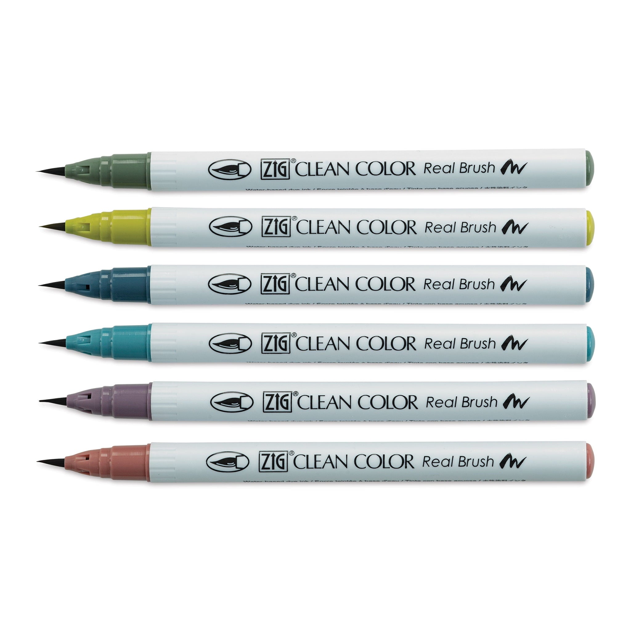Kuretake Zig Clean Color Real Brush Marker, Light Violet
