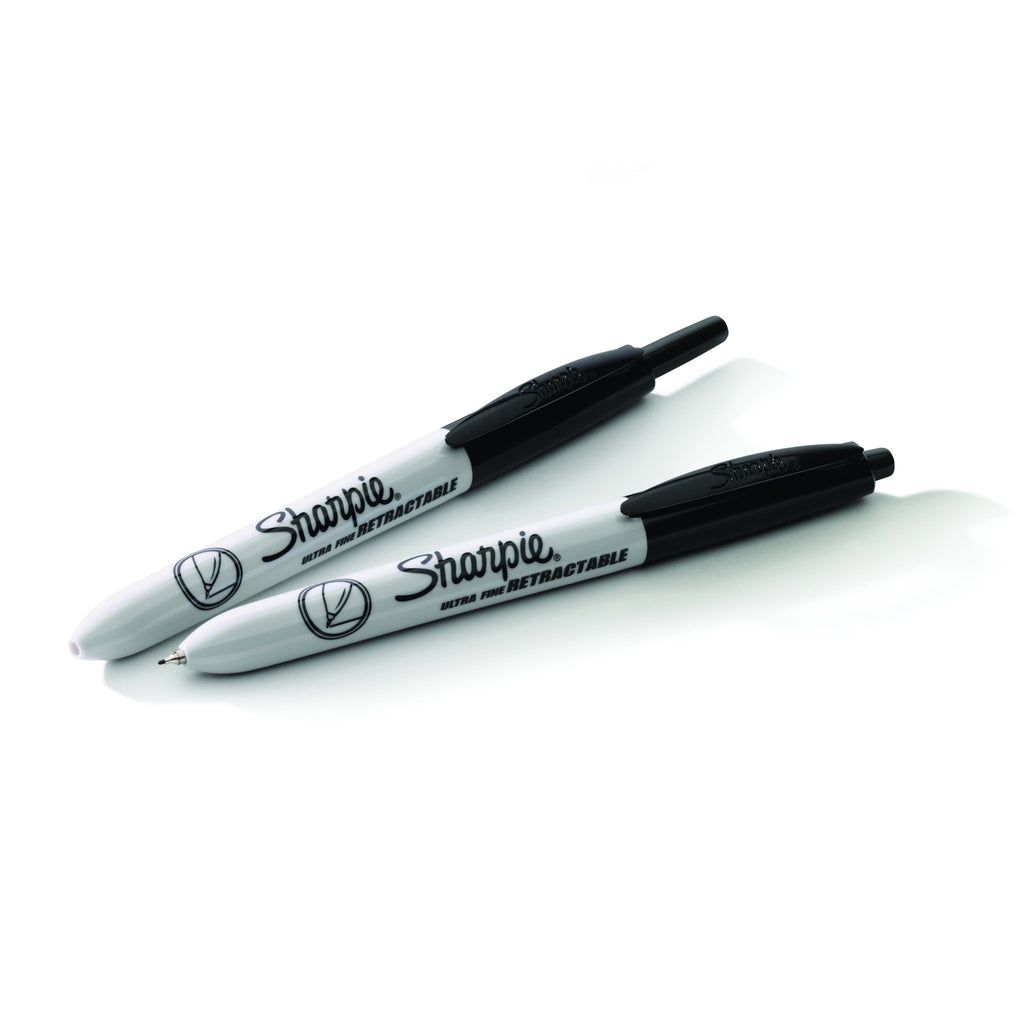 Sharpie Retractable Permanent Markers, Ultra Fine Tip, 2 Count