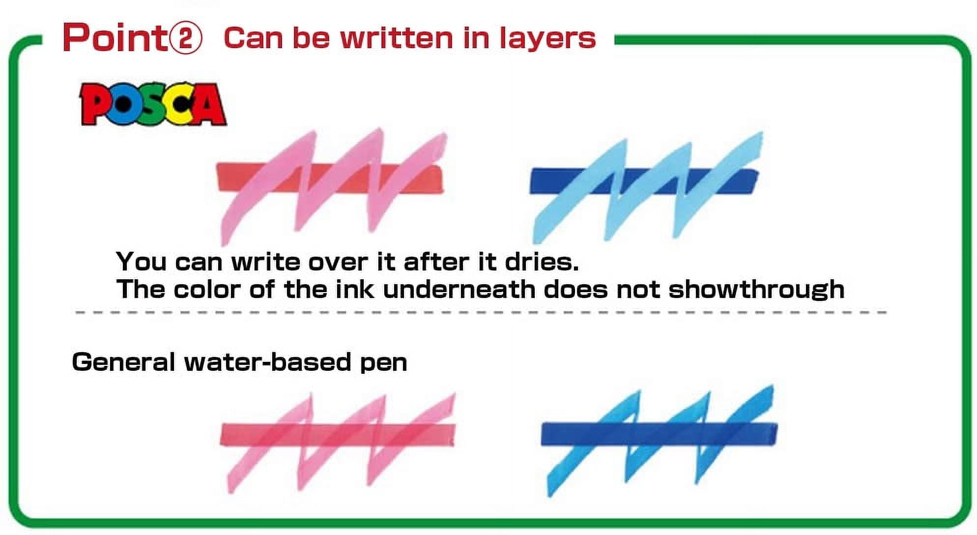 Posca Paint Marker Pen Medium Point (PC-5M) 29 Colors Full Set with Original Box Japan Import