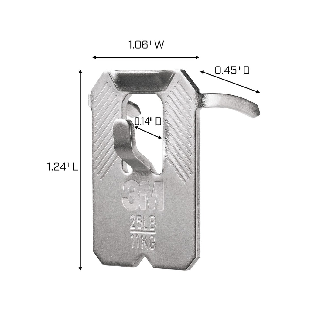 3M CLAW Drywall Picture Hanger Kit, Variety Pack with Spot Markers, Holds Up To 45 lbs