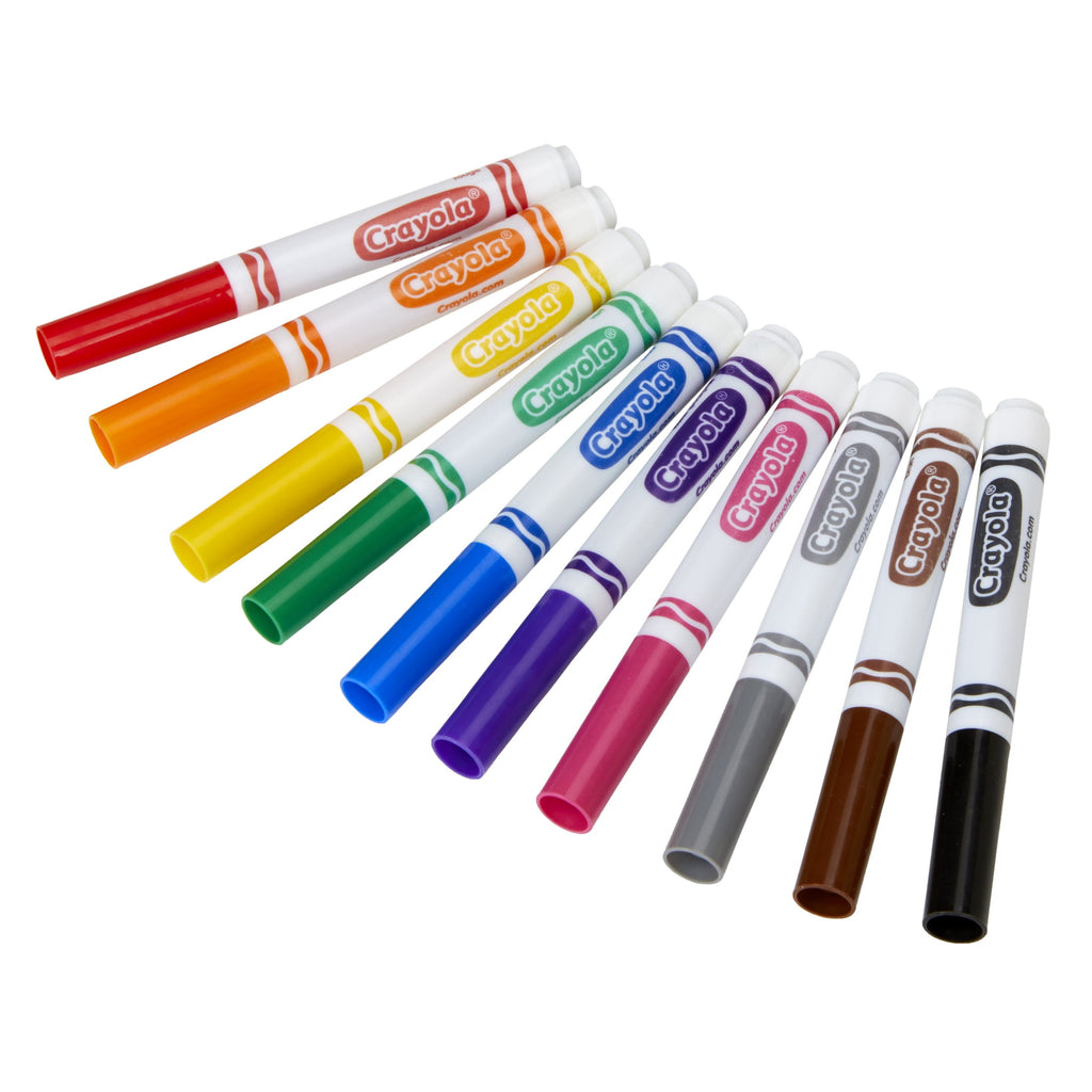 Crayola Bulk Markers for Kids (24pk of 10), Broad Line, Classroom Essentials for Teachers, School Supplies